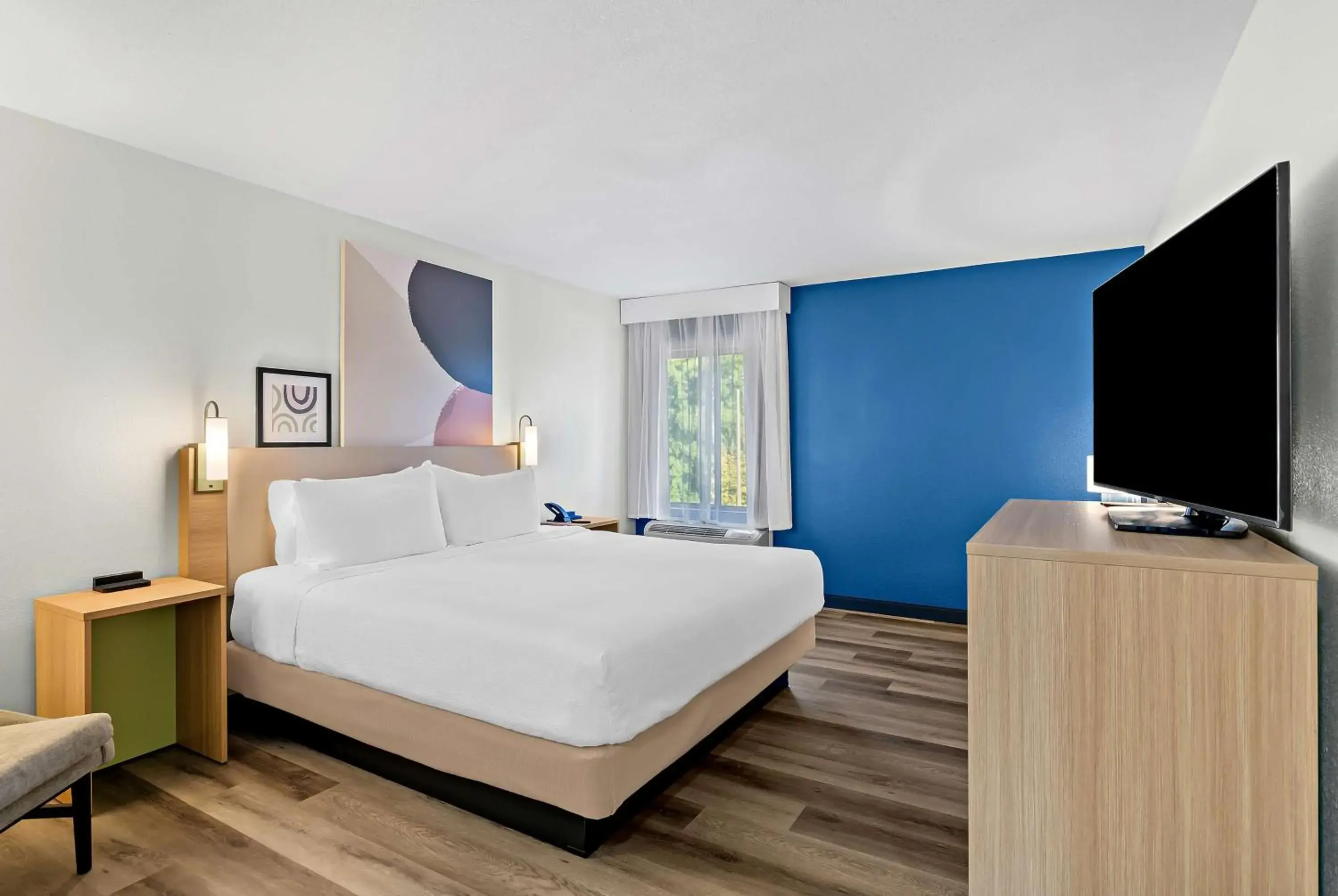 Bed in Spark by Hilton Winston-Salem University Bed in Spark by Hilton Winston-Salem University