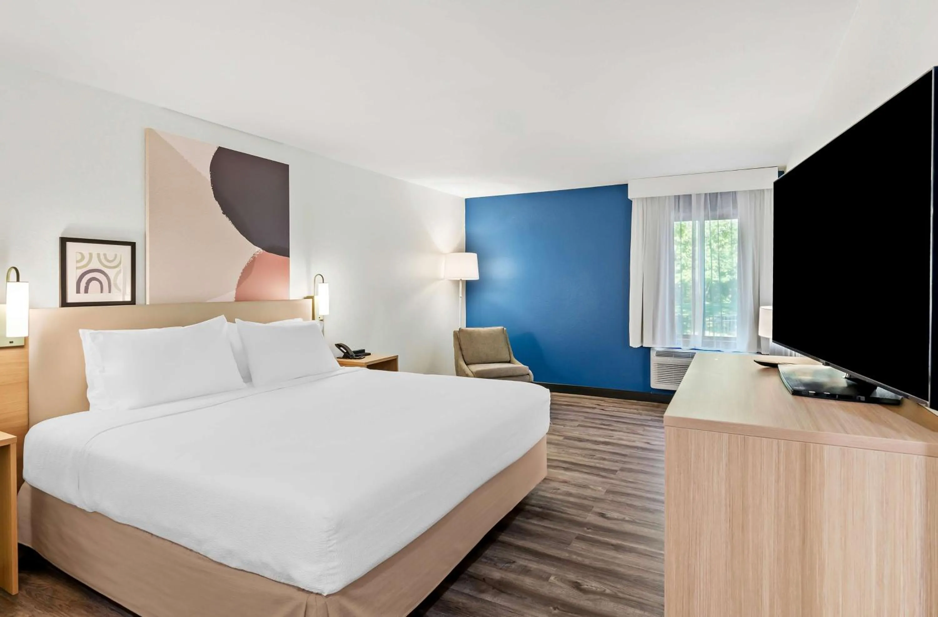 Bed in Spark by Hilton Winston-Salem University