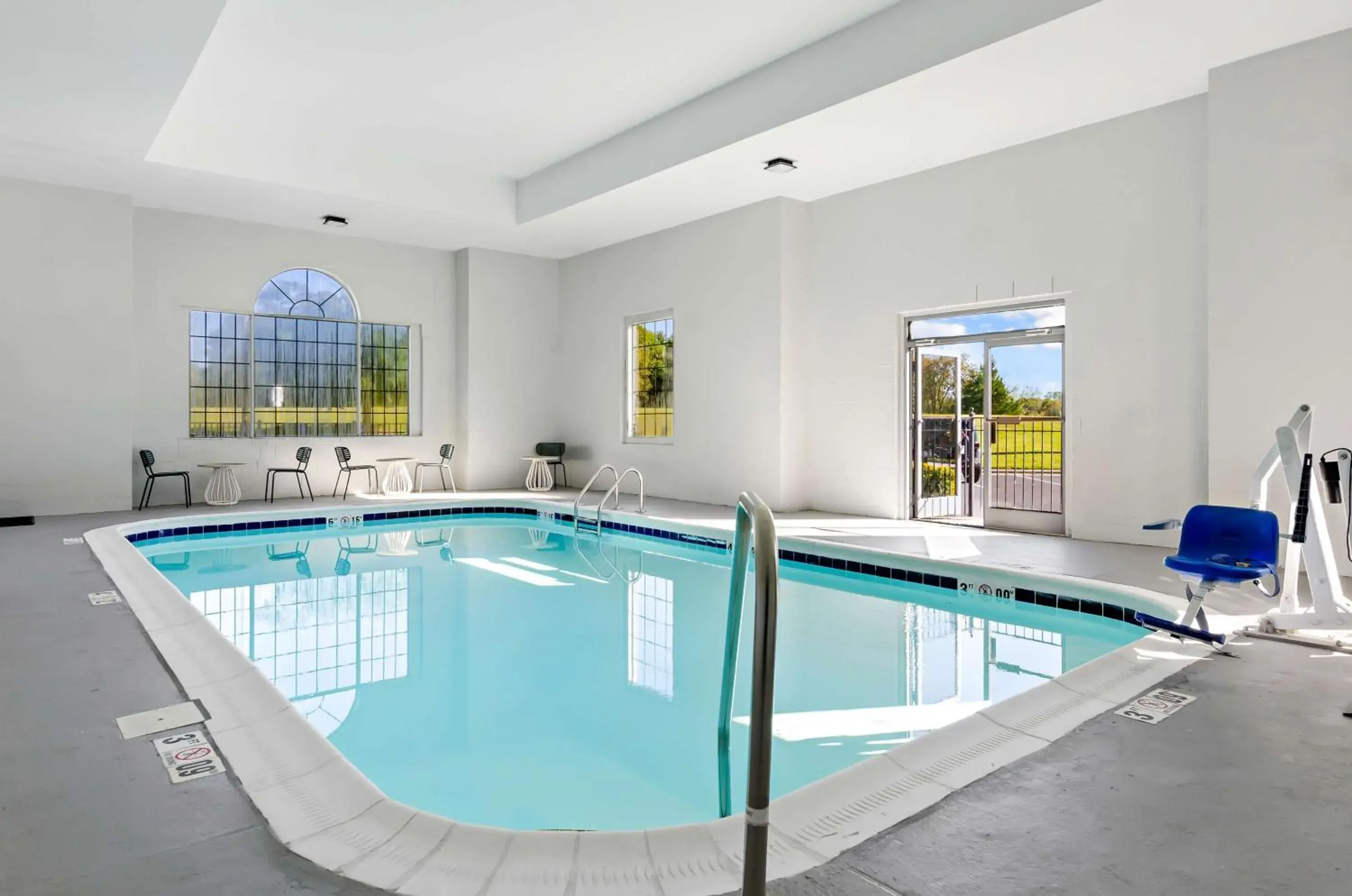 Pool view in Spark by Hilton Winston-Salem University Pool view in Spark by Hilton Winston-Salem University