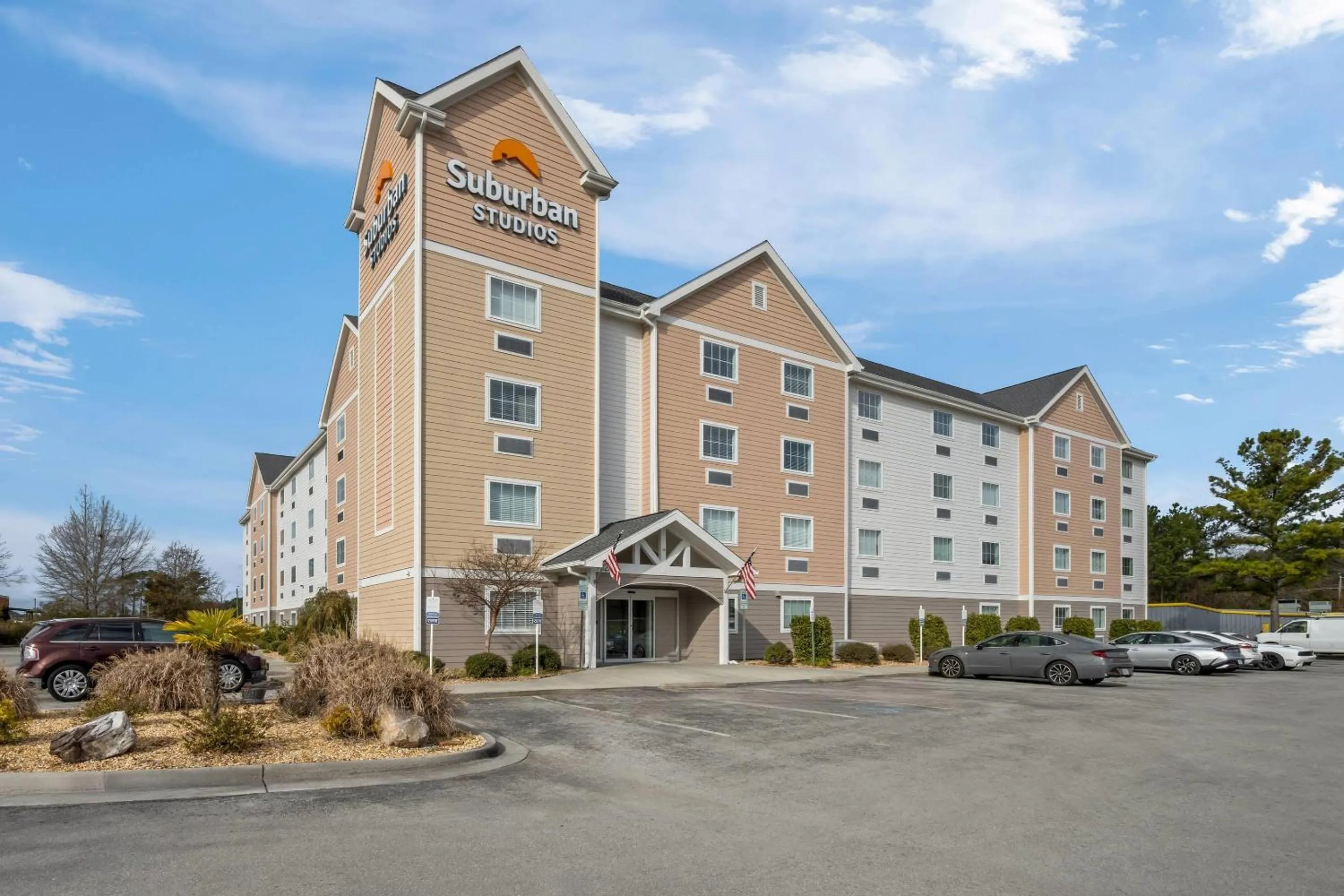 Property building in Suburban Studios Near Camp Lejeune