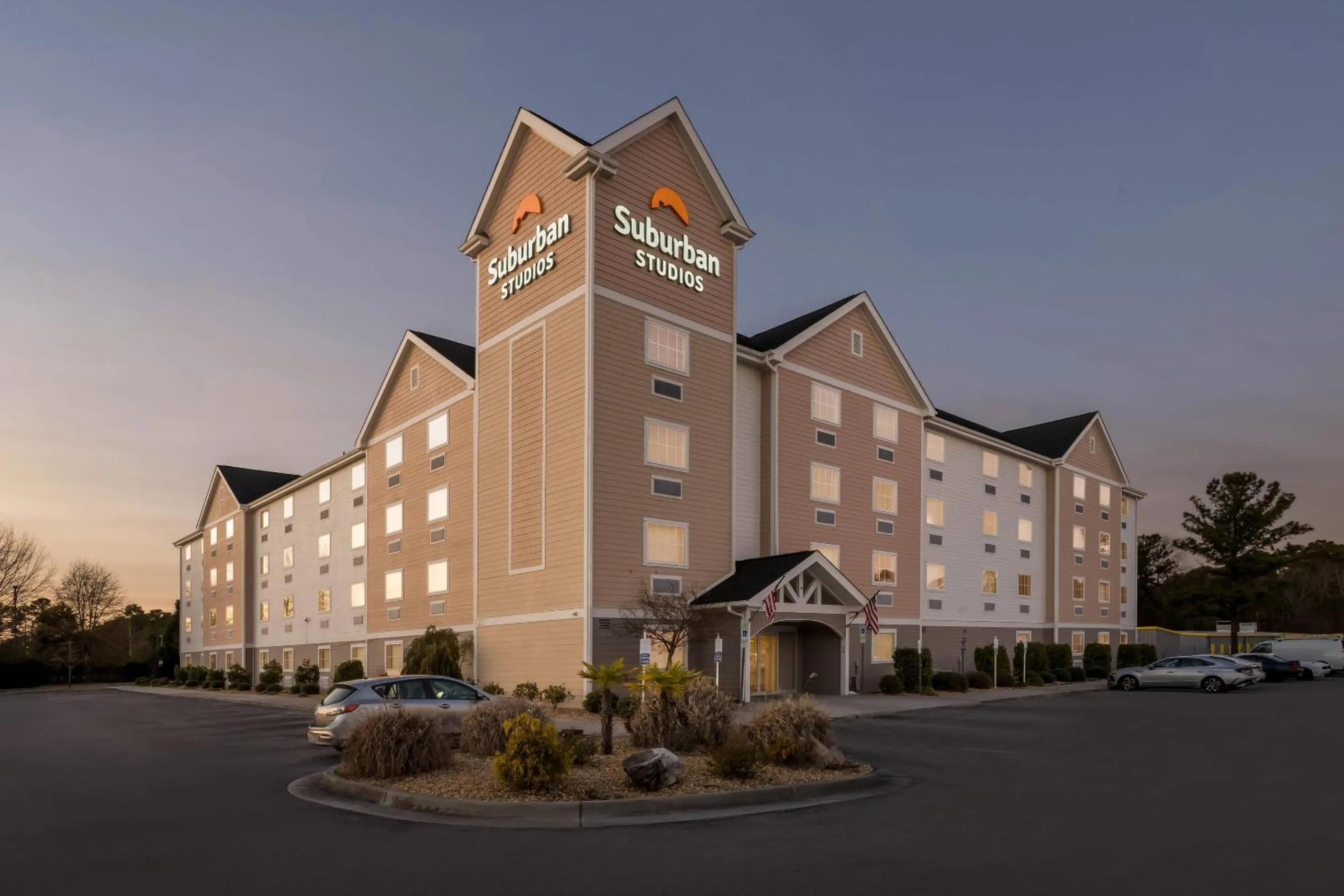 Property building in Suburban Studios Near Camp Lejeune