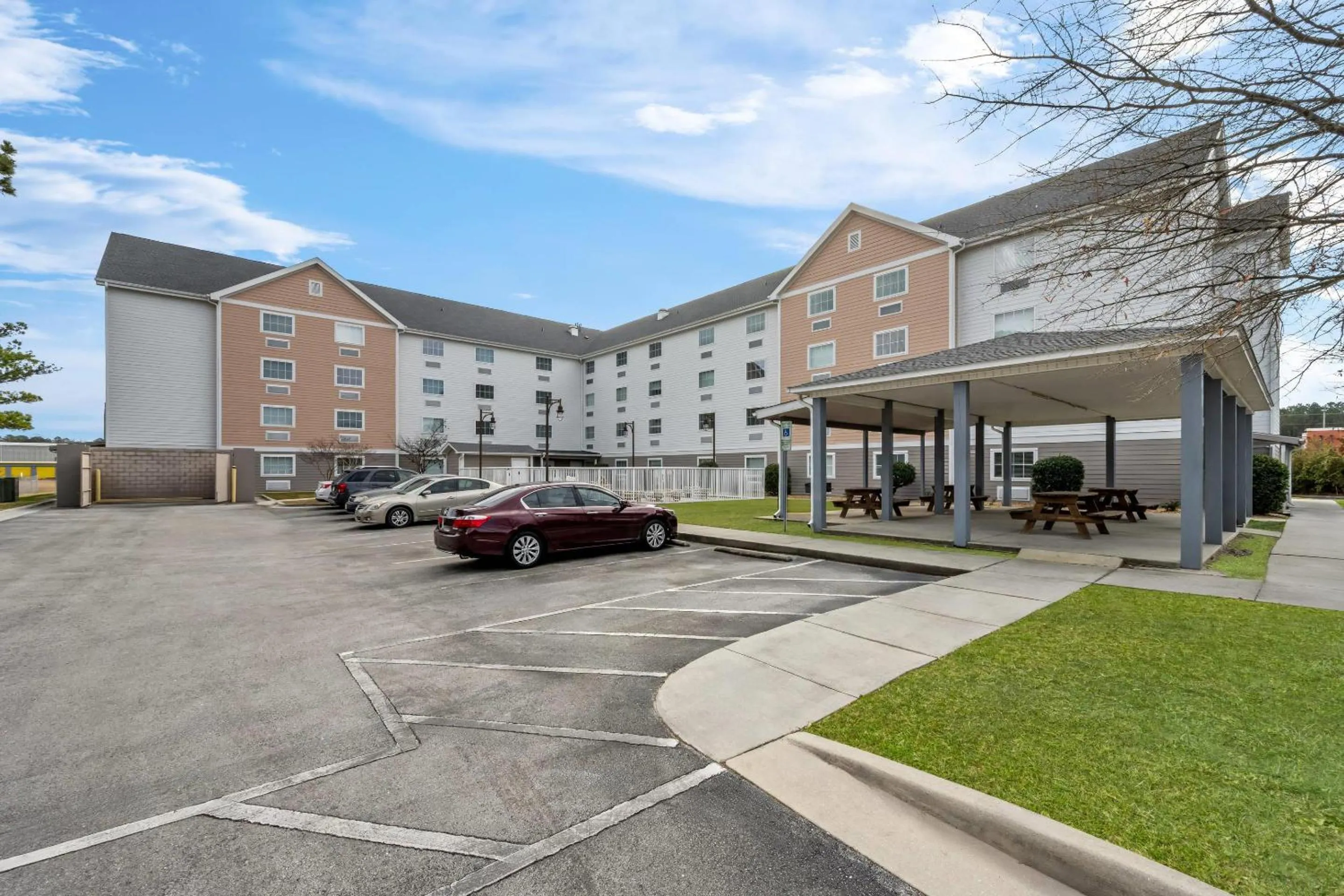 Property building in Suburban Studios Near Camp Lejeune