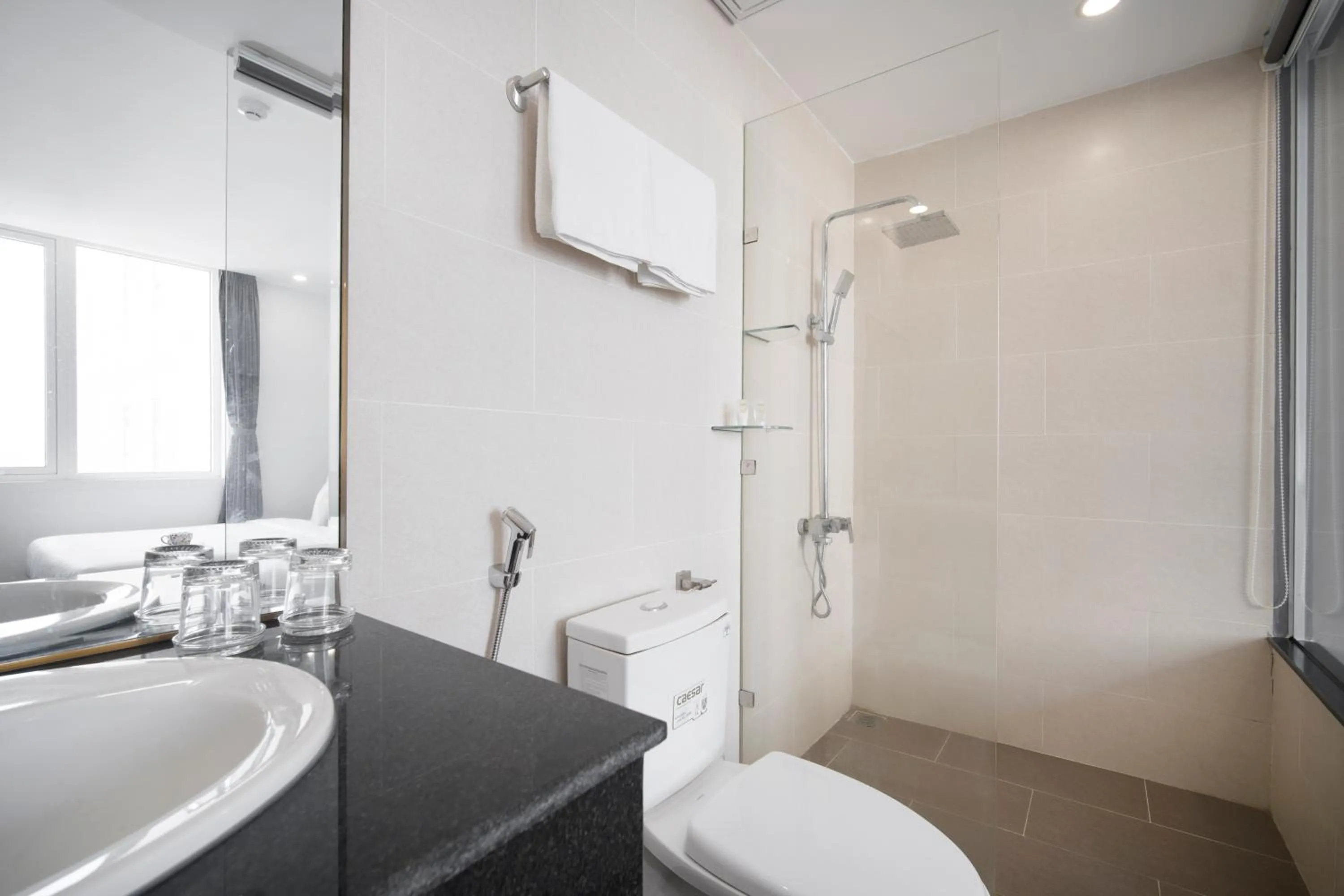 Bathroom in Davue Hotel by THG