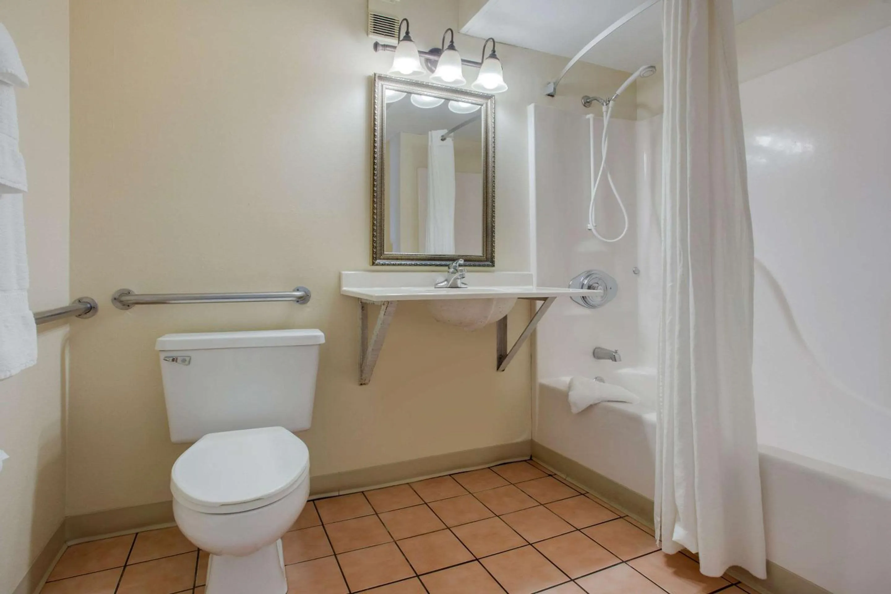 Bathroom in Rodeway Inn Asheville