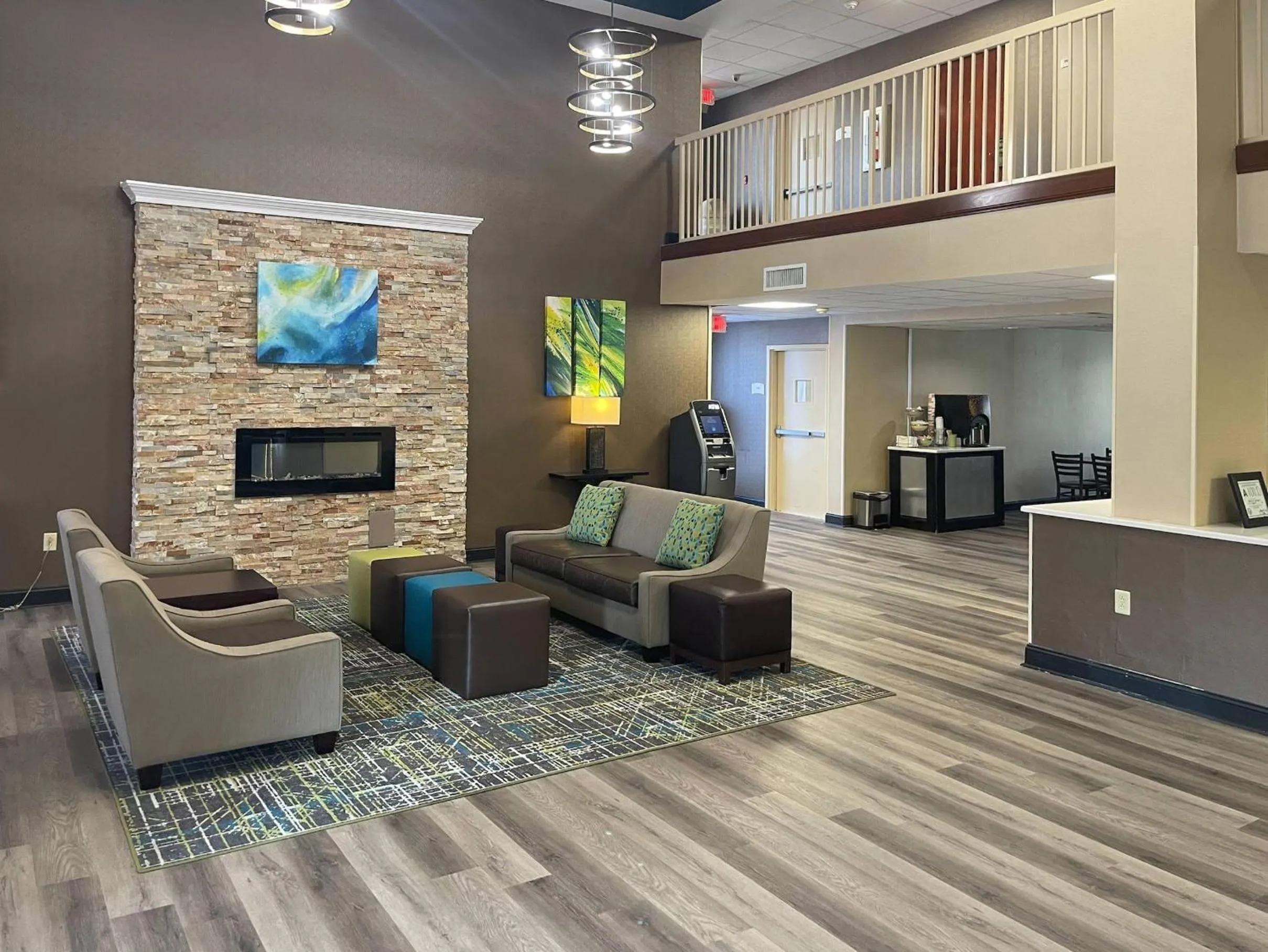 Lobby or reception in Quality Inn & Suites Lexington South