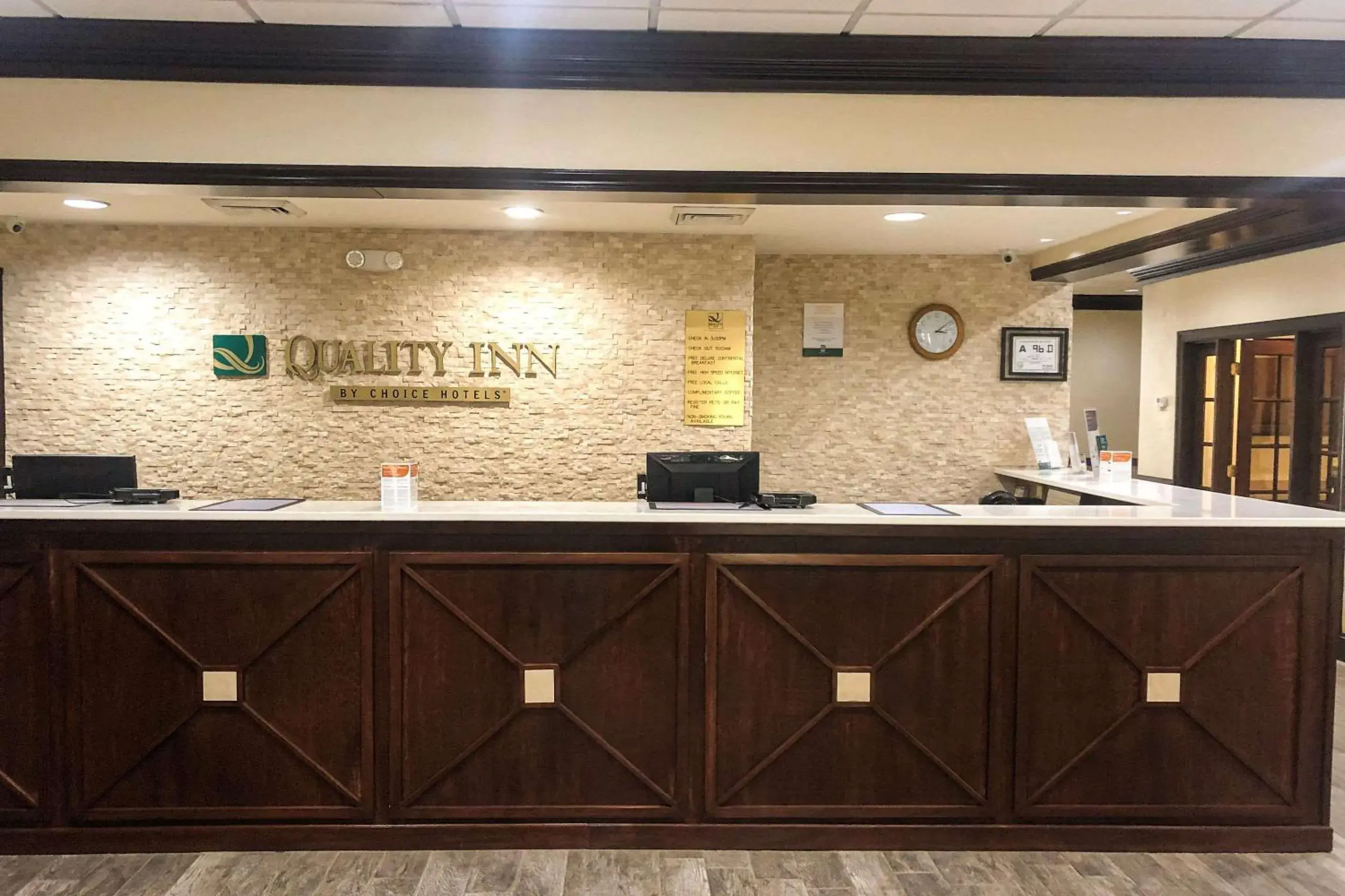Lobby or reception in Quality Inn Morganton Lobby or reception in Quality Inn Morganton