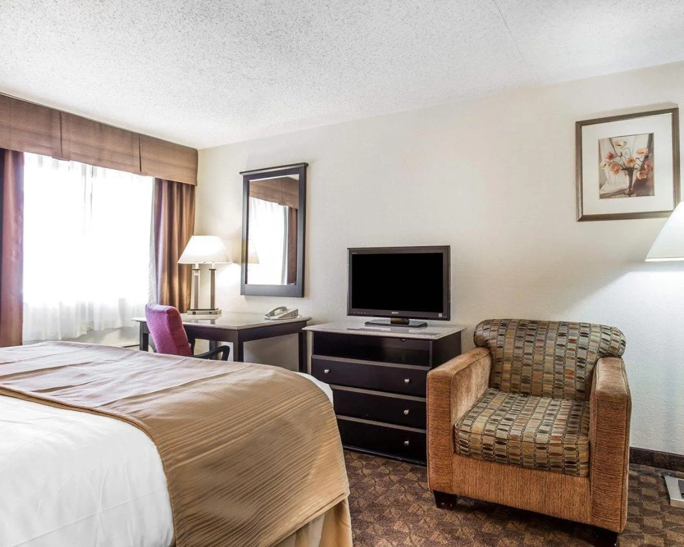 Bedroom, Bed in Quality Inn & Suites Coliseum