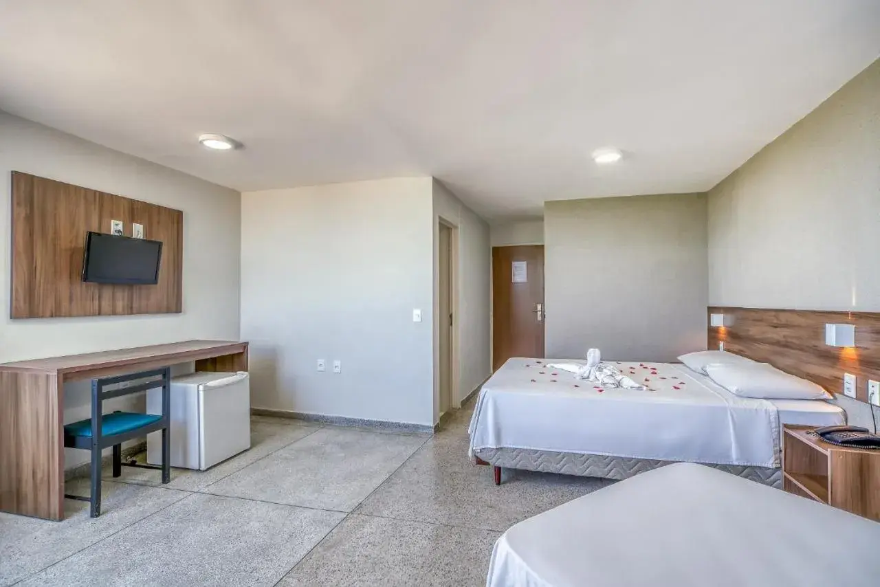 Standard Quadruple Room in Happy Hotel Pajuçara Standard Quadruple Room in Happy Hotel Pajuçara