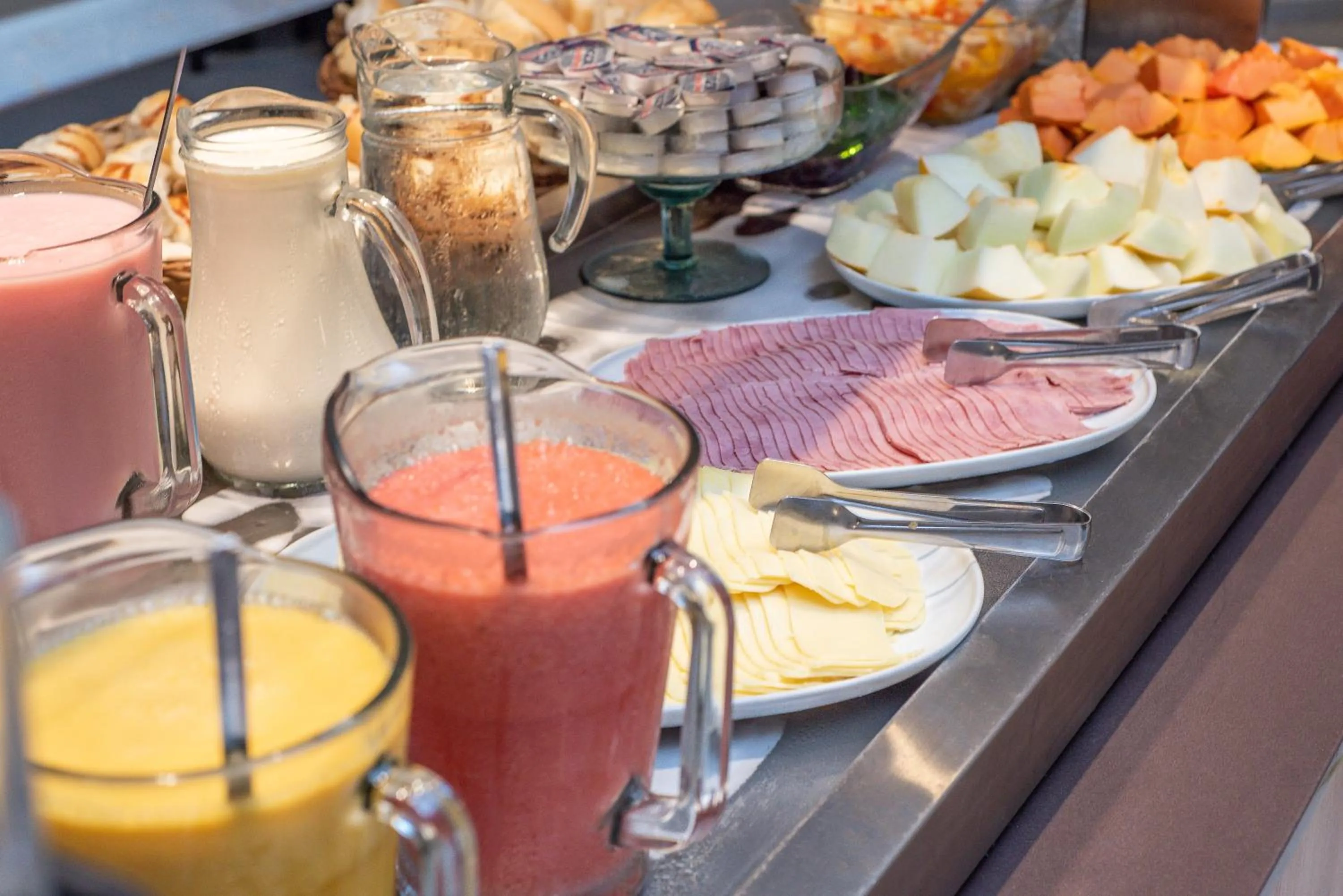 Food and drinks in Happy Hotel Pajuçara