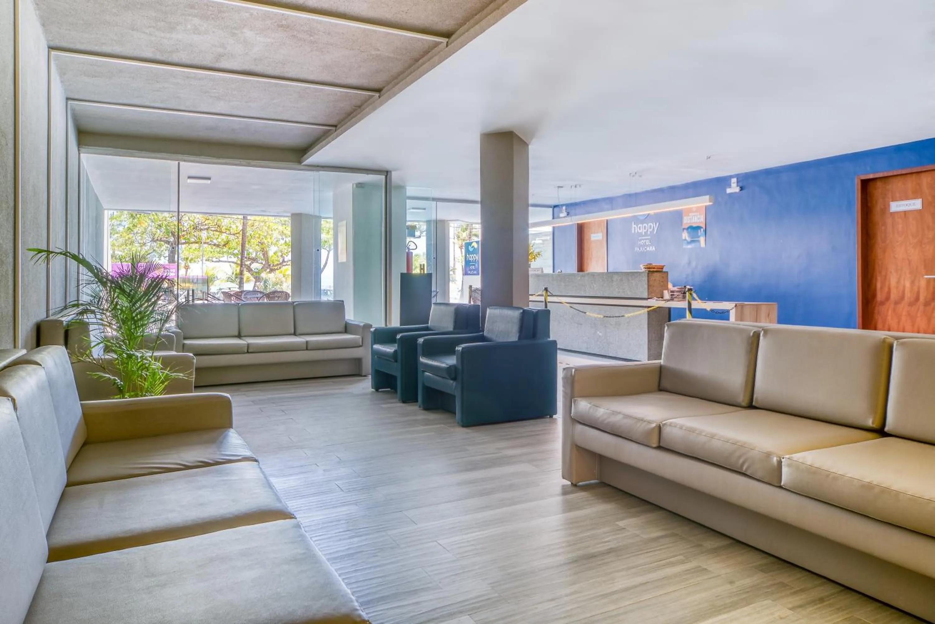 Lobby or reception in Happy Hotel Pajuçara