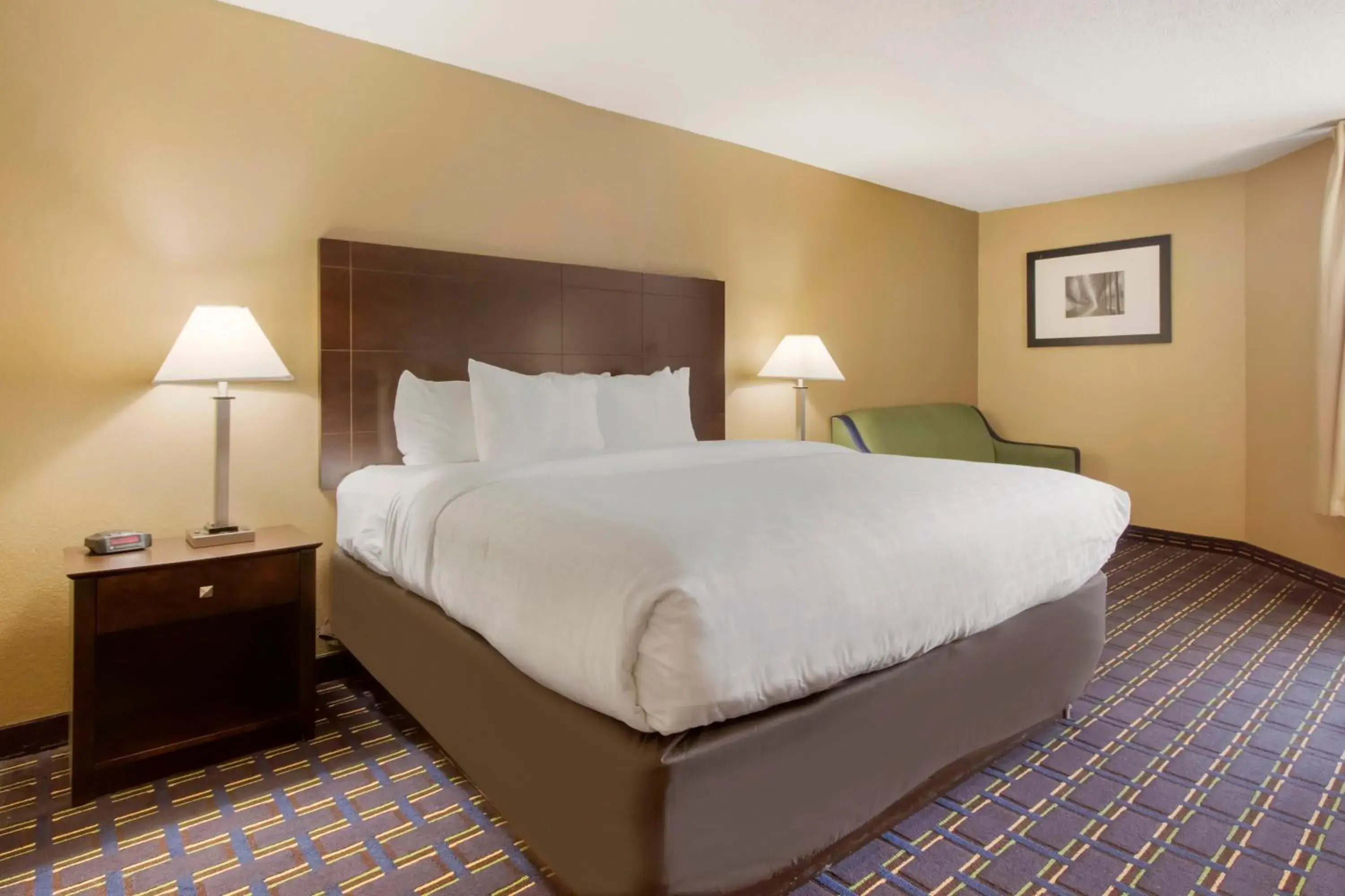 Photo of the whole room, Bed in Clarion Inn Asheville Airport