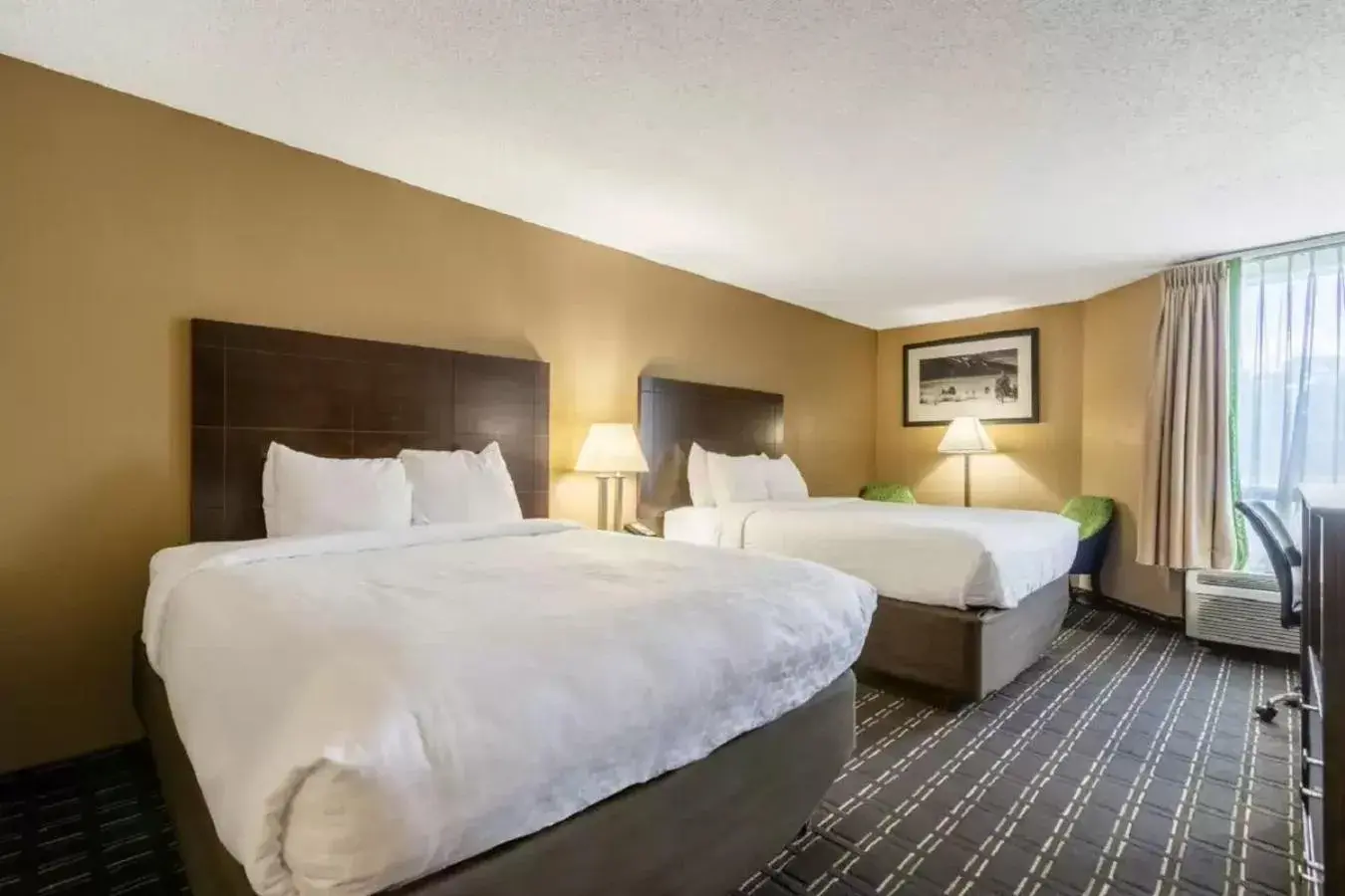 Photo of the whole room, Bed in Clarion Inn Asheville Airport