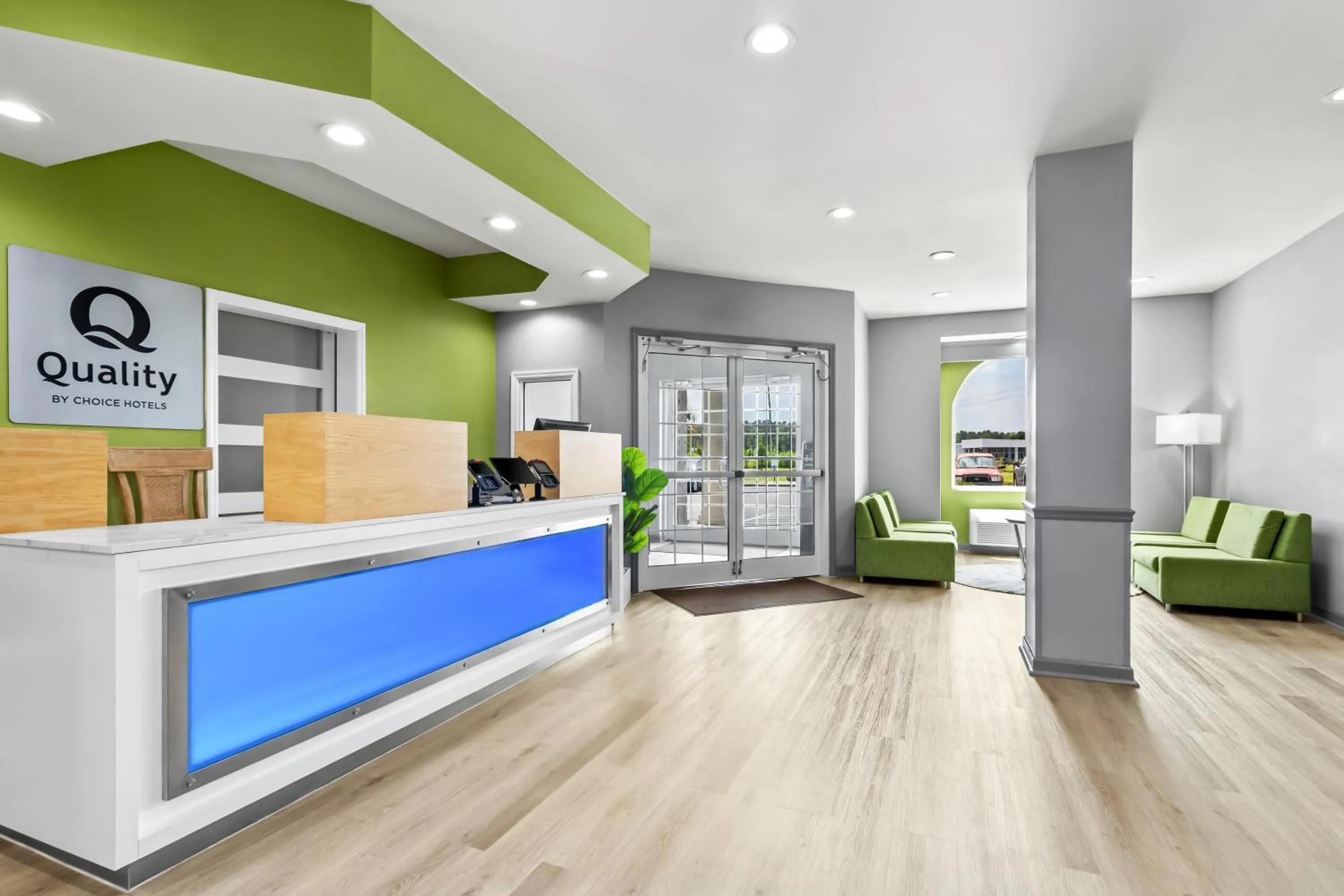 Lobby or reception in Quality Inn Shallotte near Ocean Isle Beach