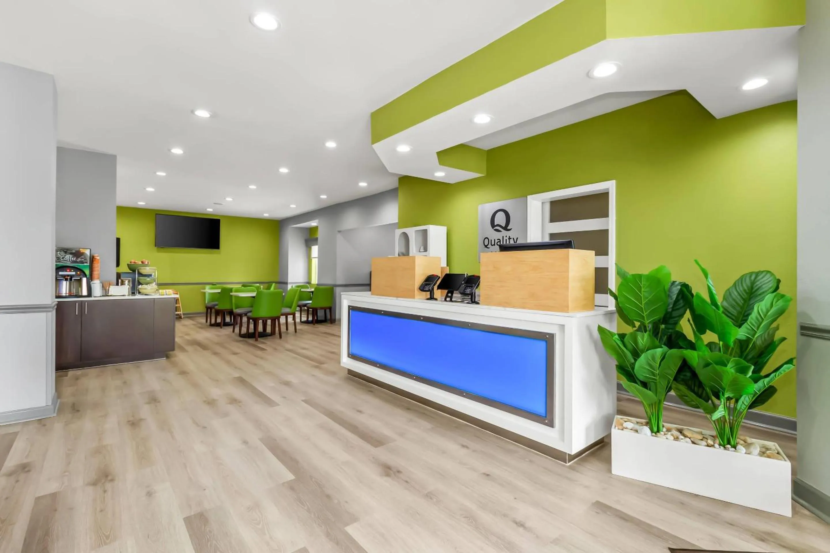 Lobby or reception in Quality Inn Shallotte near Ocean Isle Beach