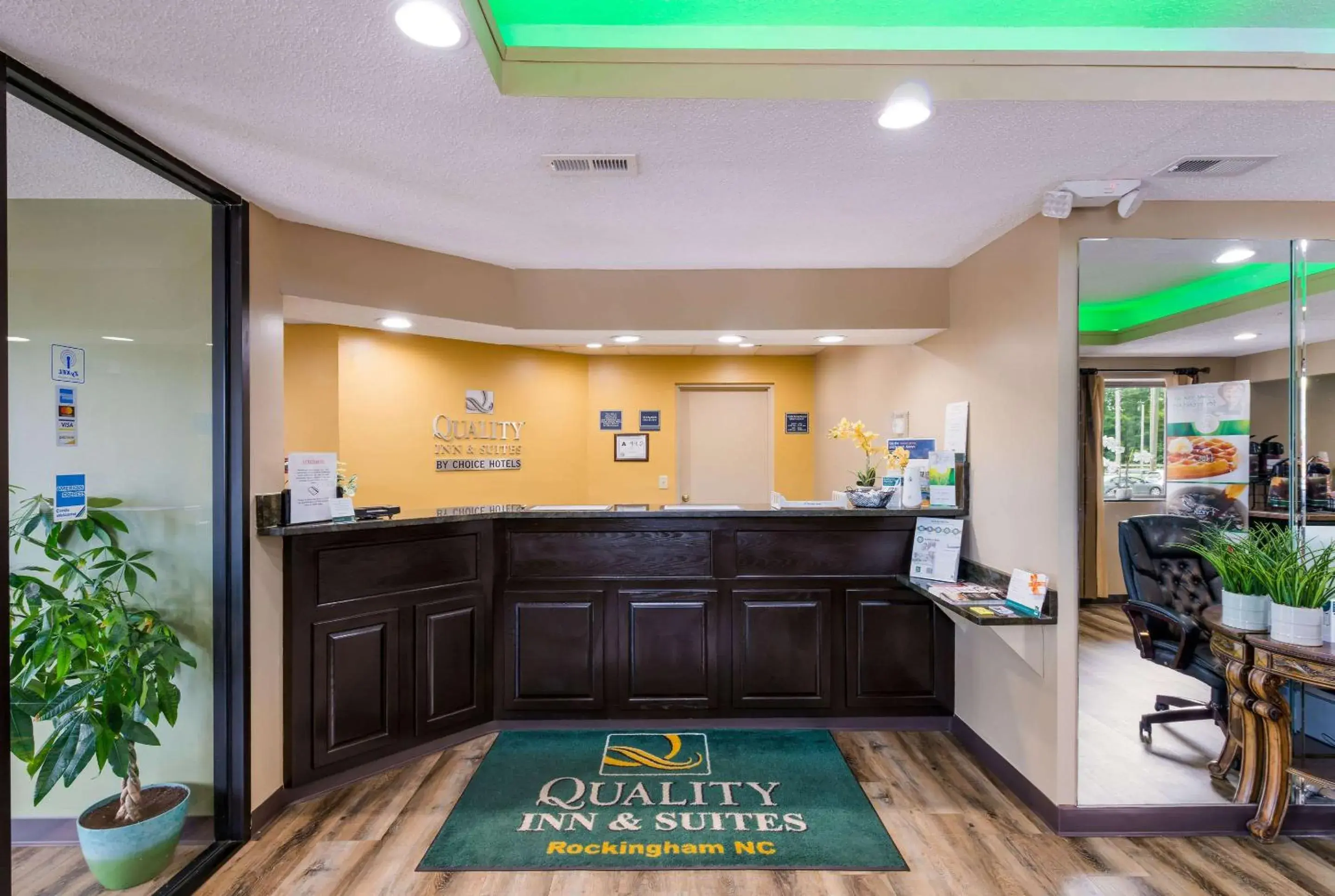 Lobby or reception in Quality Inn & Suites Rockingham Lobby or reception in Quality Inn & Suites Rockingham