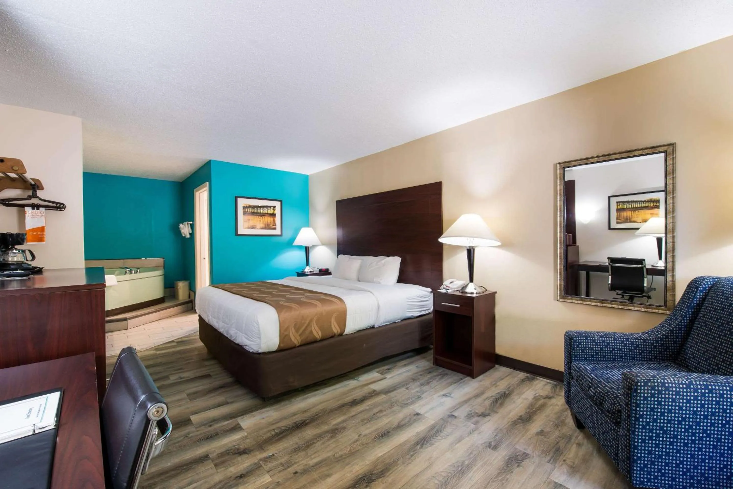 Bedroom, Bed in Quality Inn & Suites Rockingham