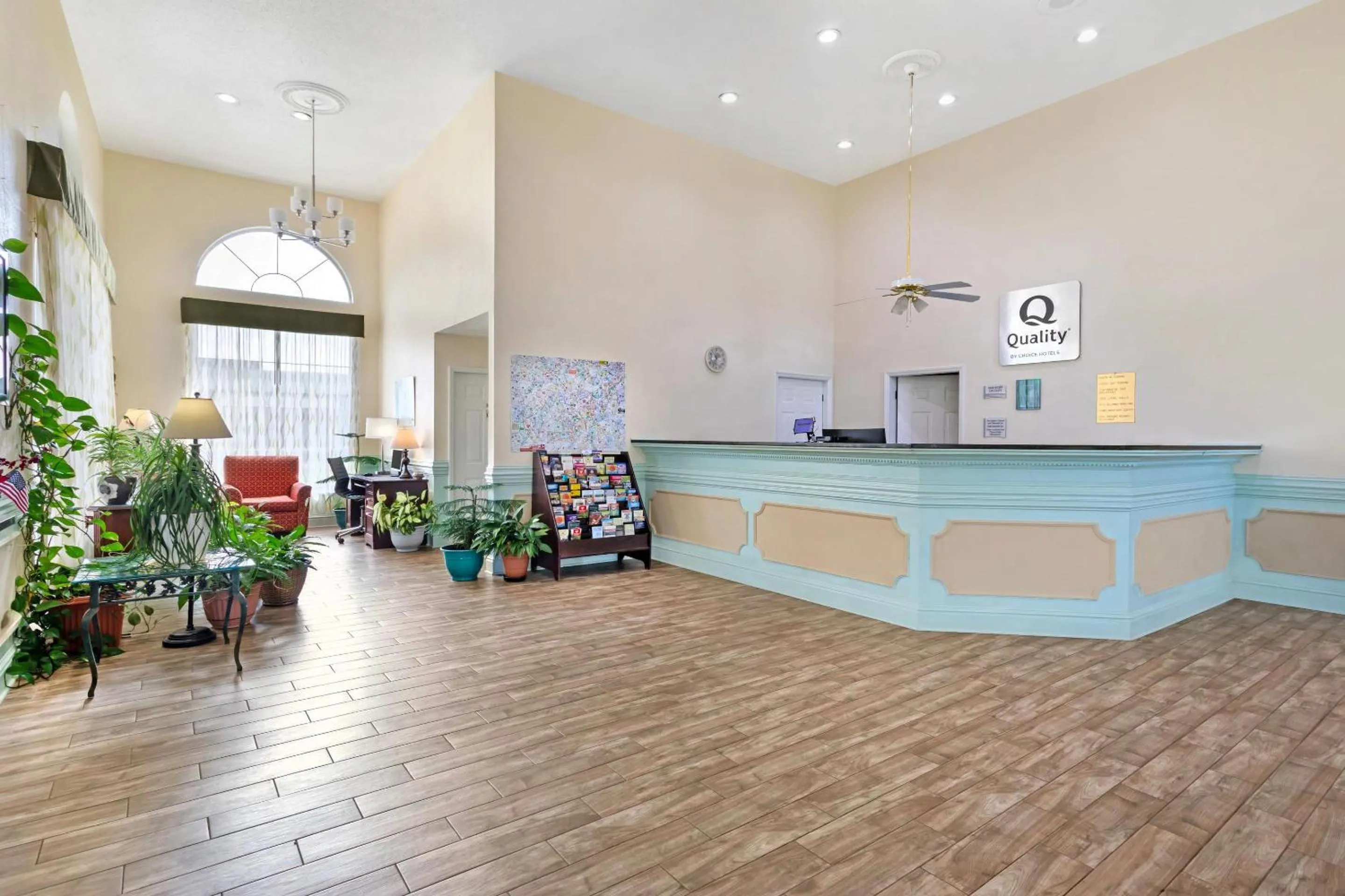 Lobby or reception in Quality Inn Andrews