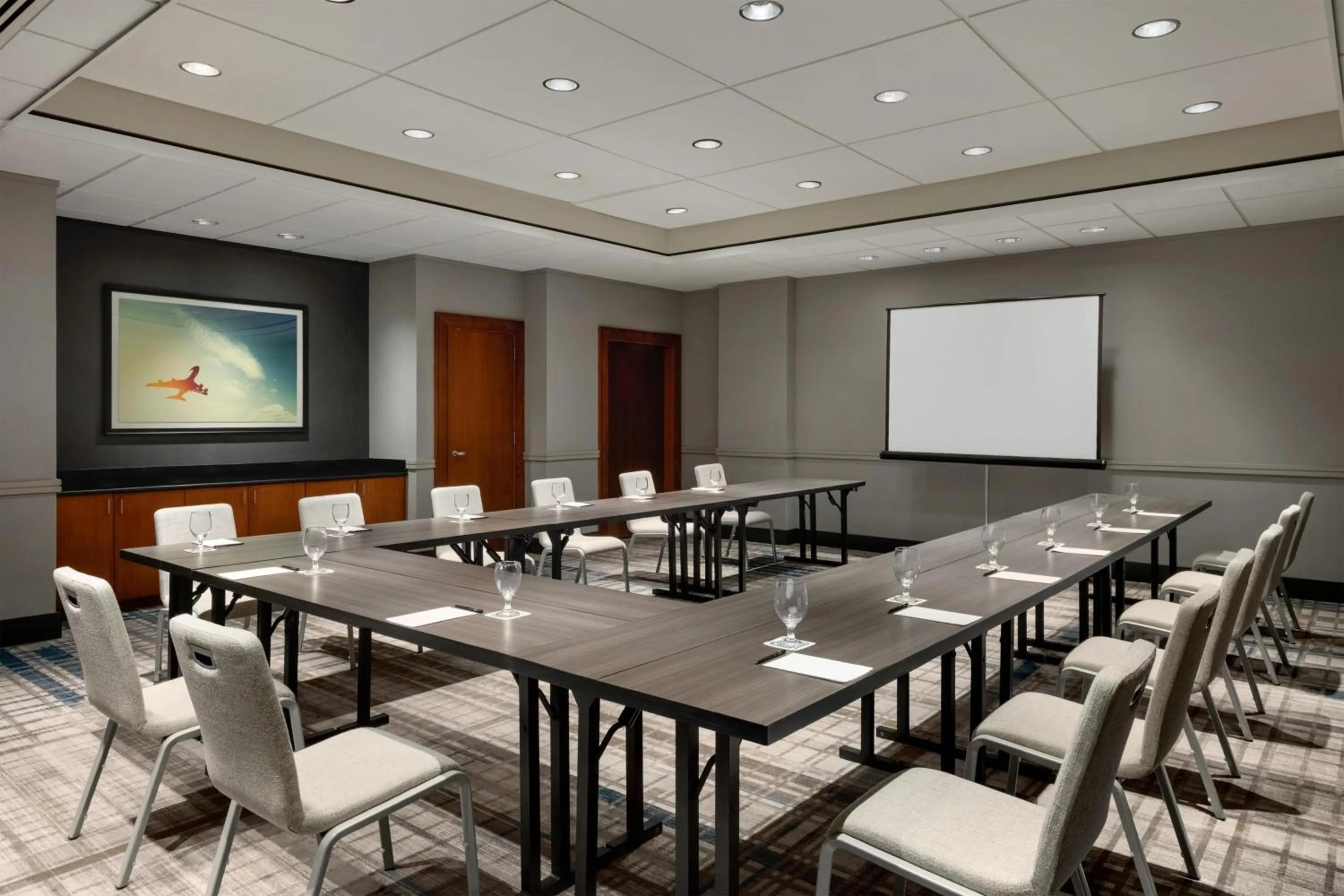Meeting/conference room in Hilton Baltimore BWI Airport
