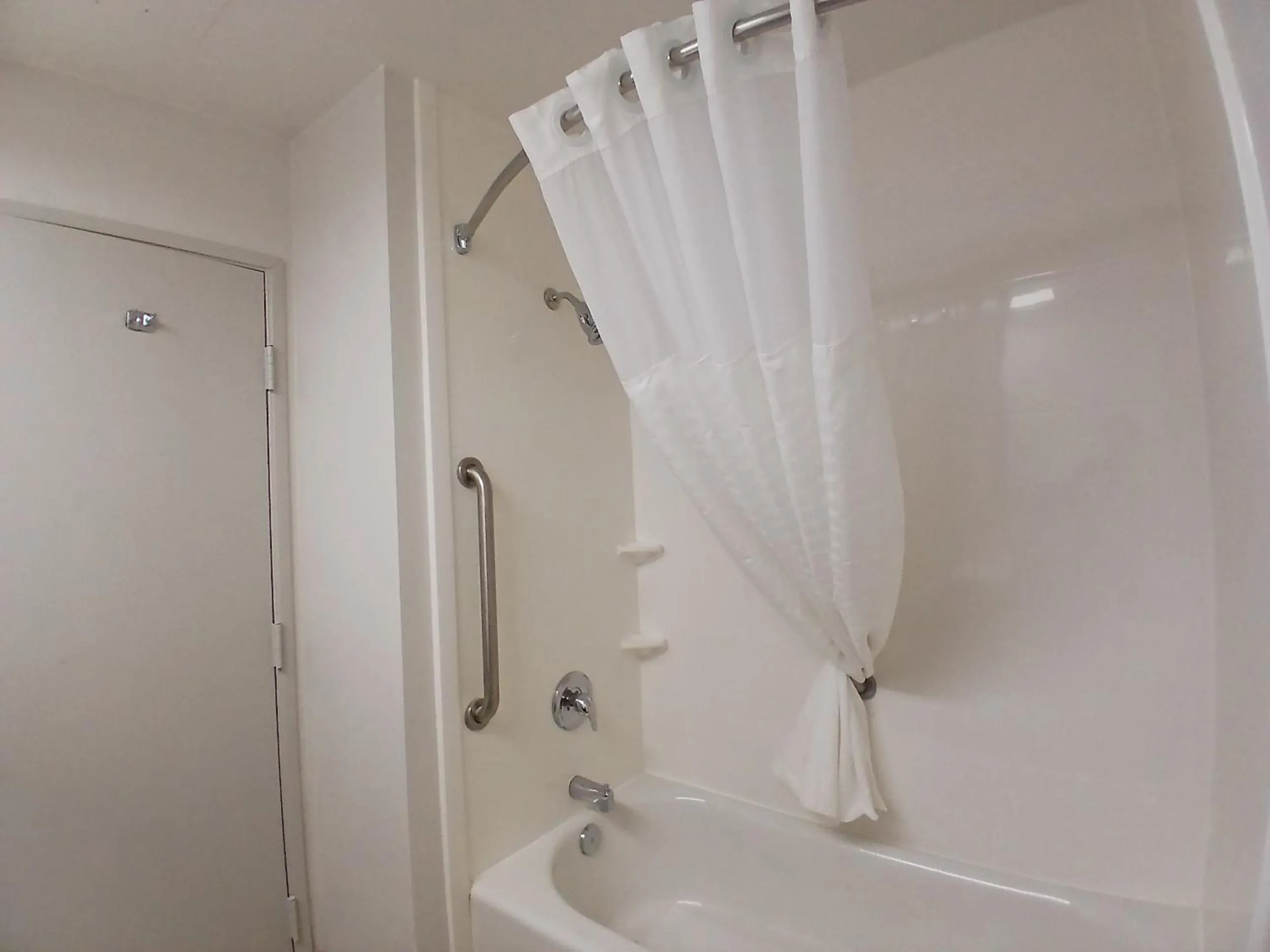 Bathroom in Comfort Inn near Downtown & Blue Ridge PKWY