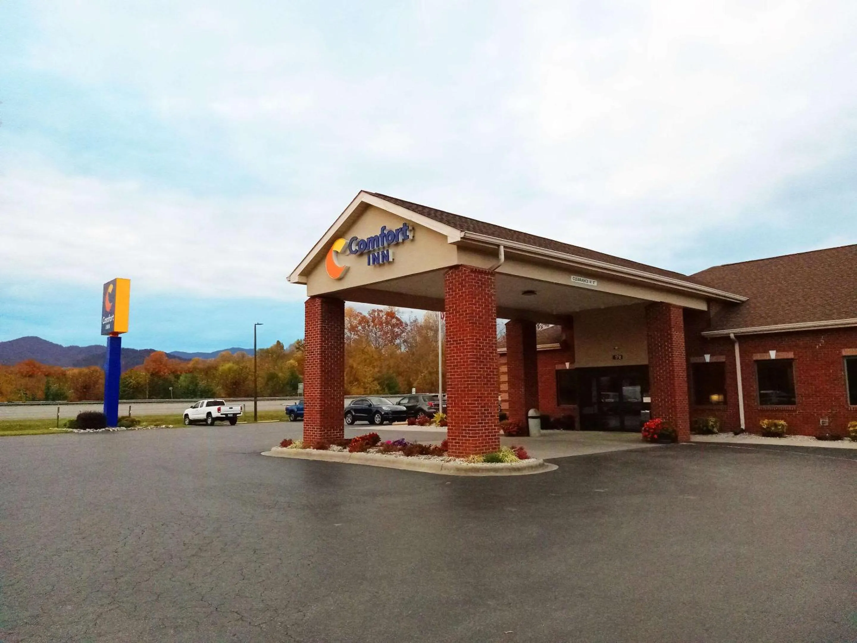 Property building in Comfort Inn near Downtown & Blue Ridge PKWY