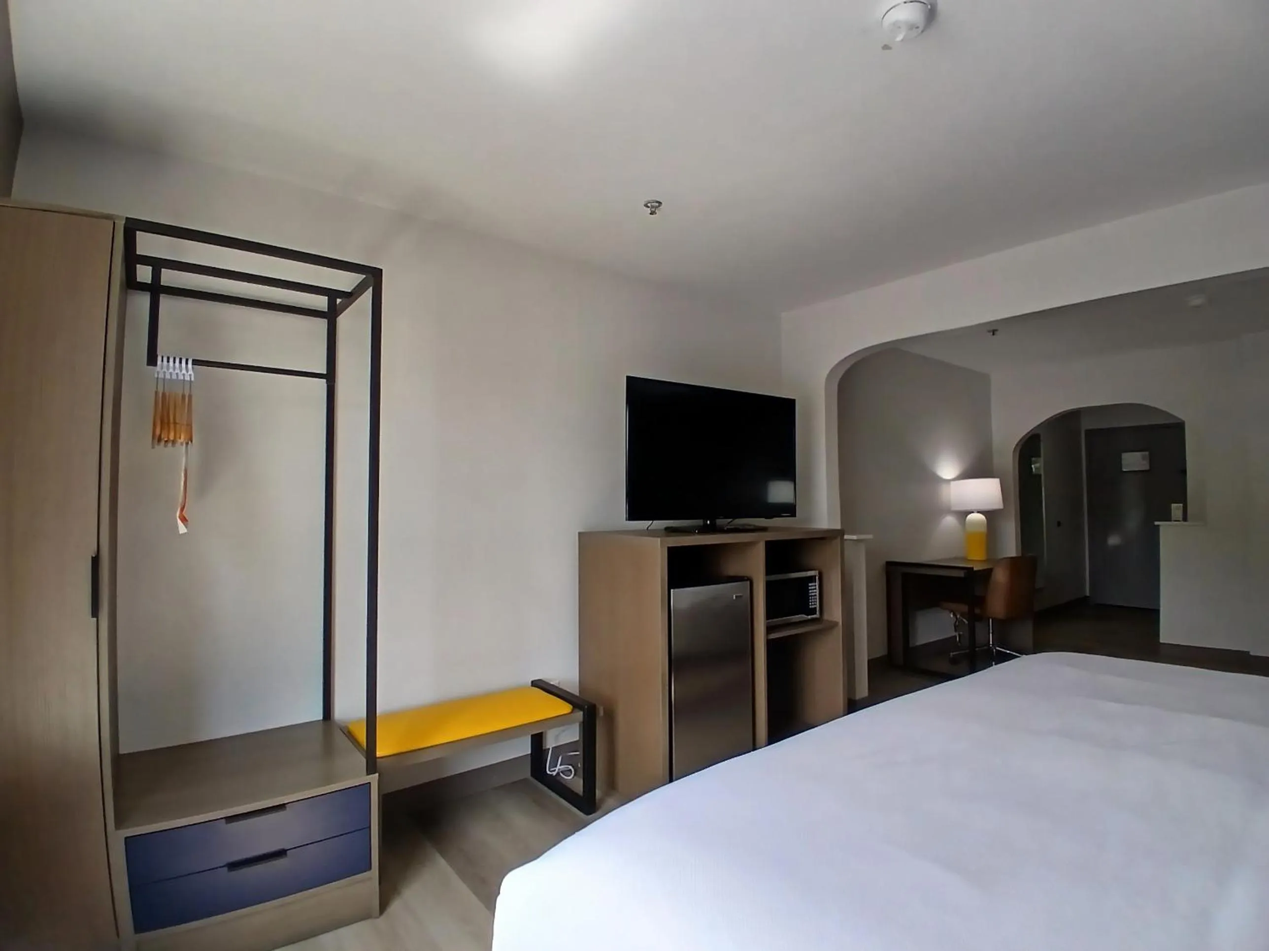 TV and multimedia, Bed in Comfort Inn near Downtown & Blue Ridge PKWY