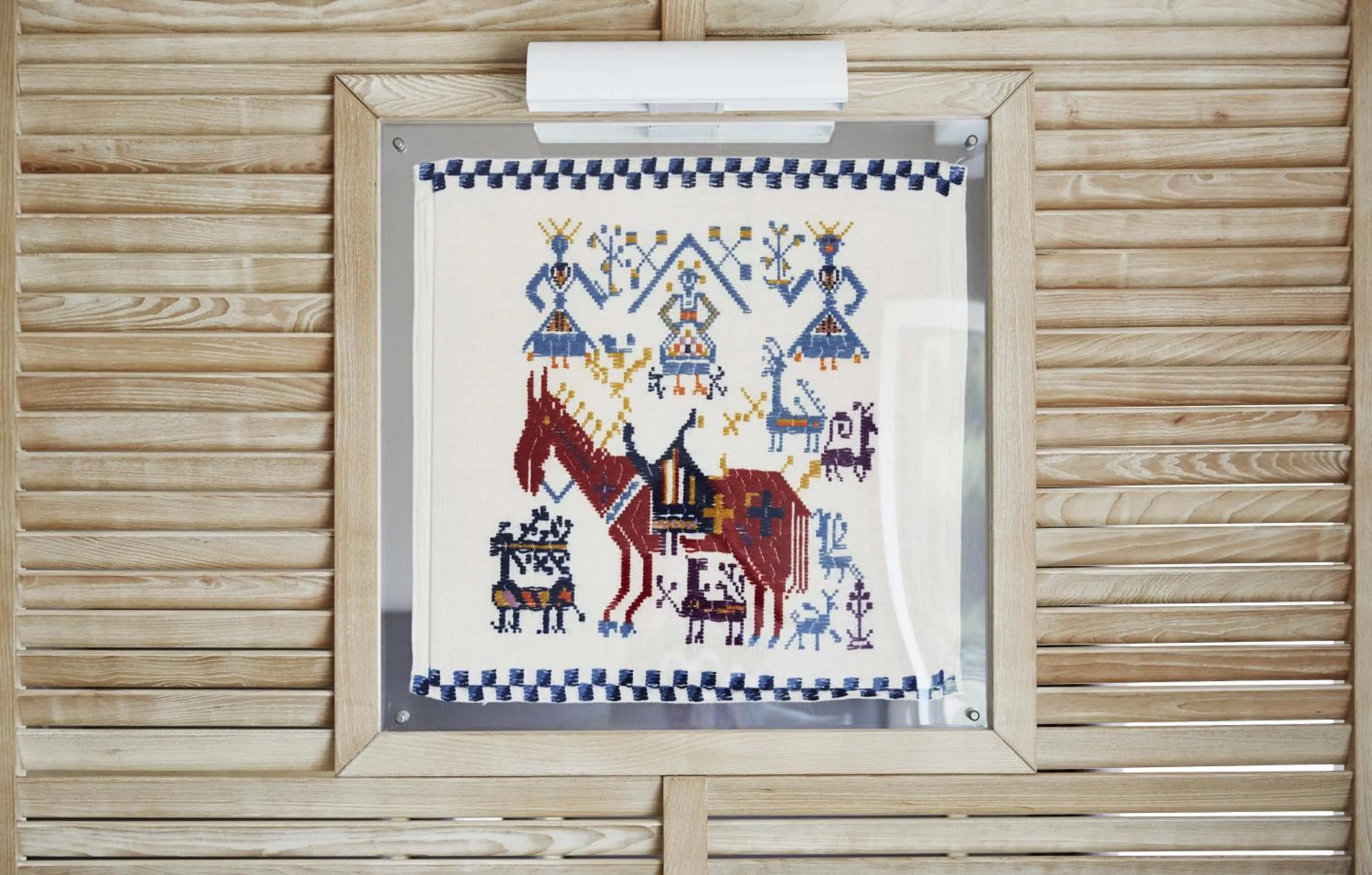 Decorative detail in Baia di Conte Resort