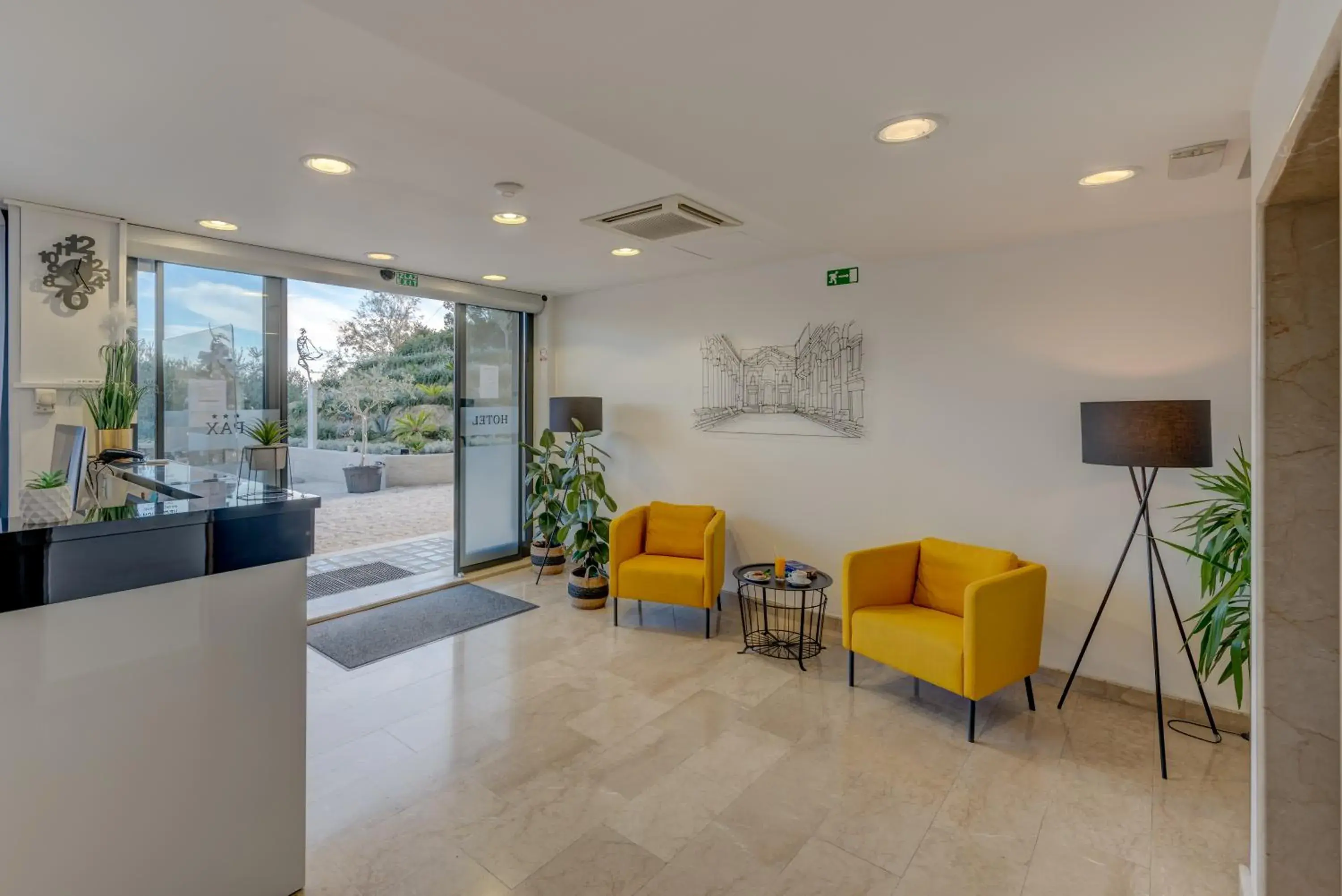 Lobby or reception in Hotel Pax Lobby or reception in Hotel Pax