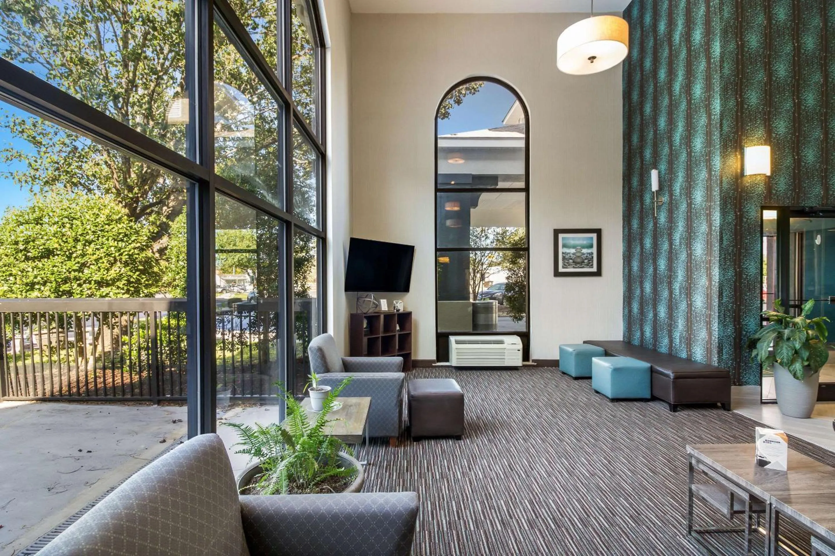 Lobby or reception in Quality Inn near MCAS Cherry Point