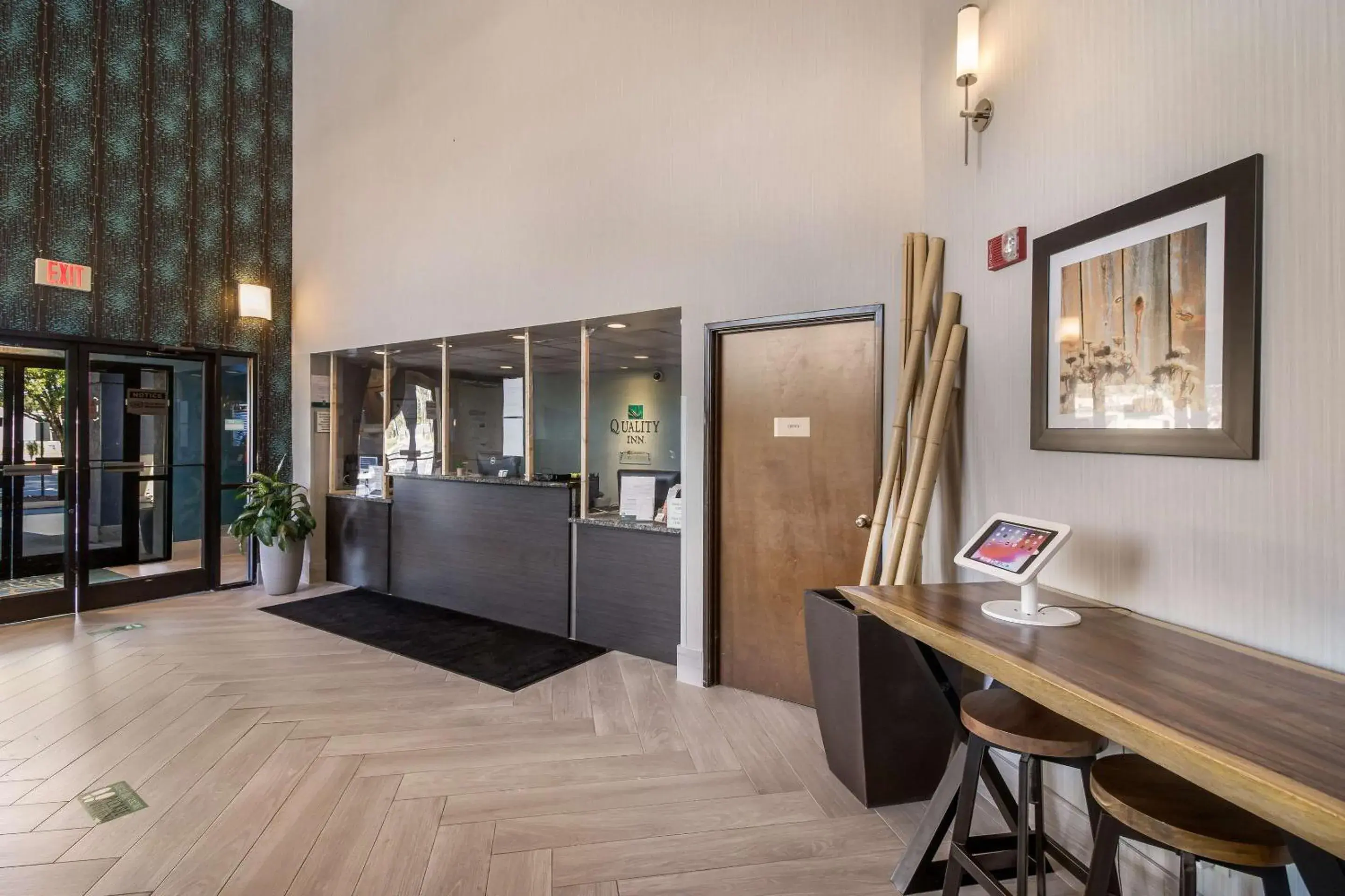 Lobby or reception in Quality Inn near MCAS Cherry Point Lobby or reception in Quality Inn near MCAS Cherry Point