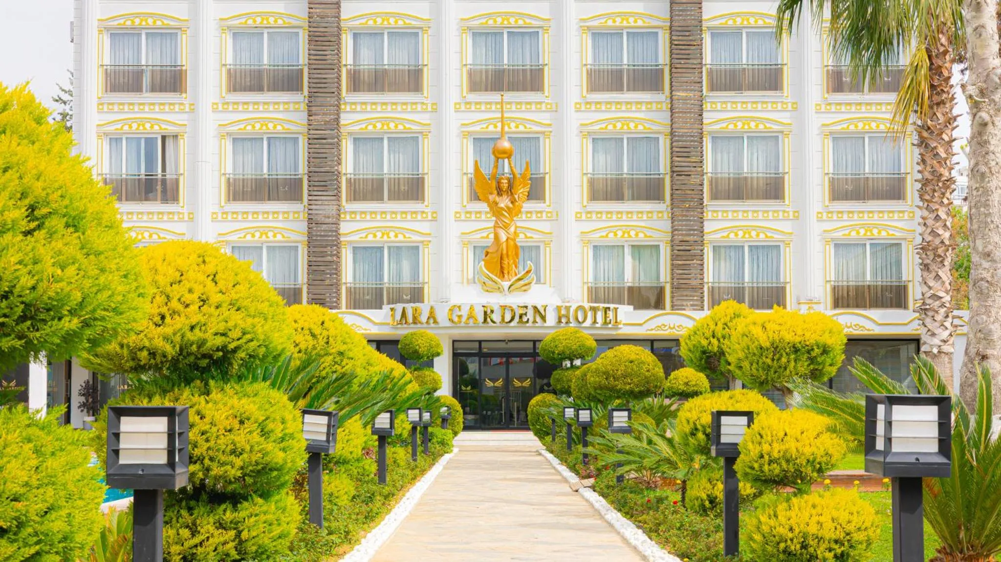 Property building in Lara Garden Hotel