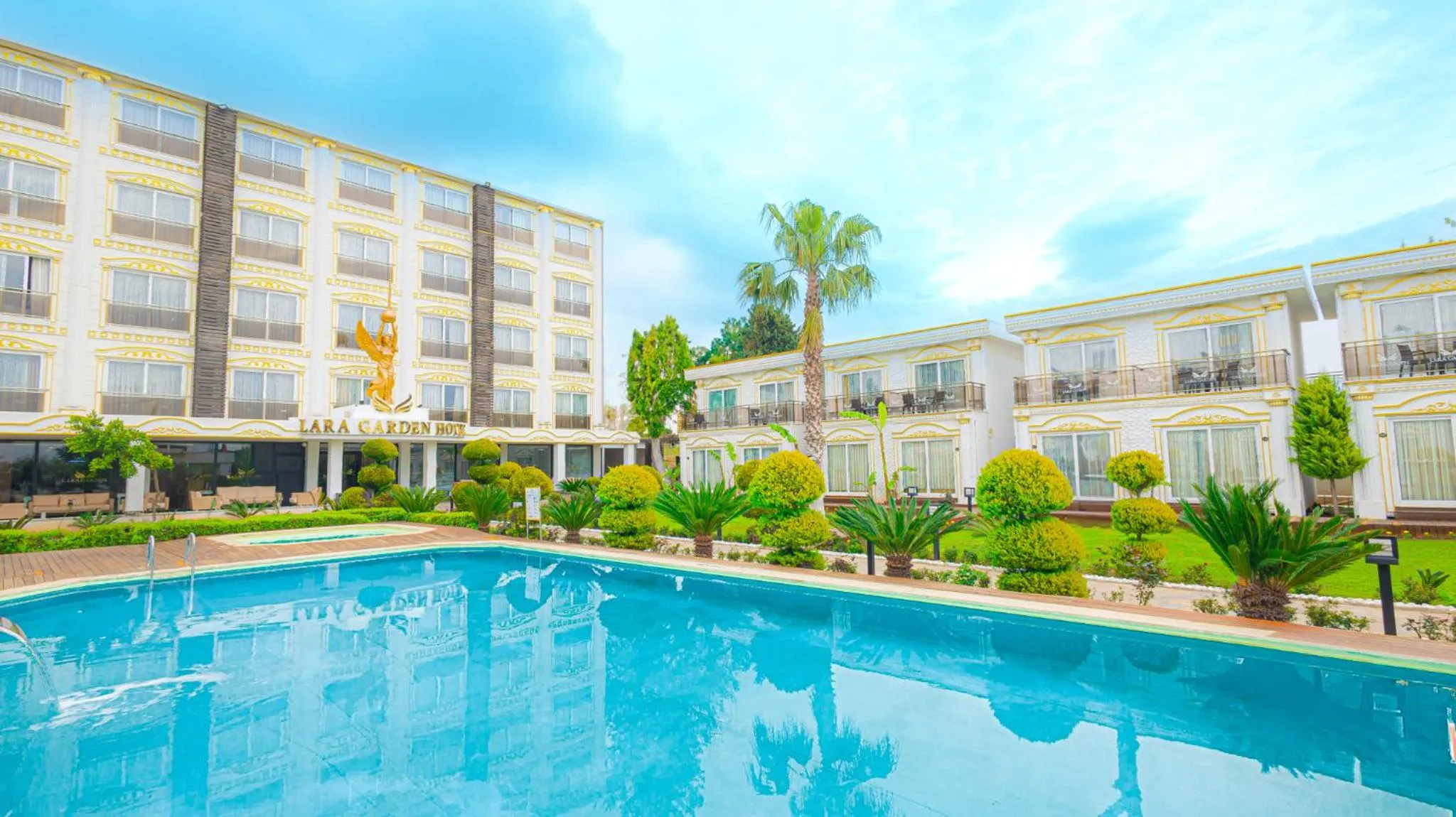 Property building in Lara Garden Hotel