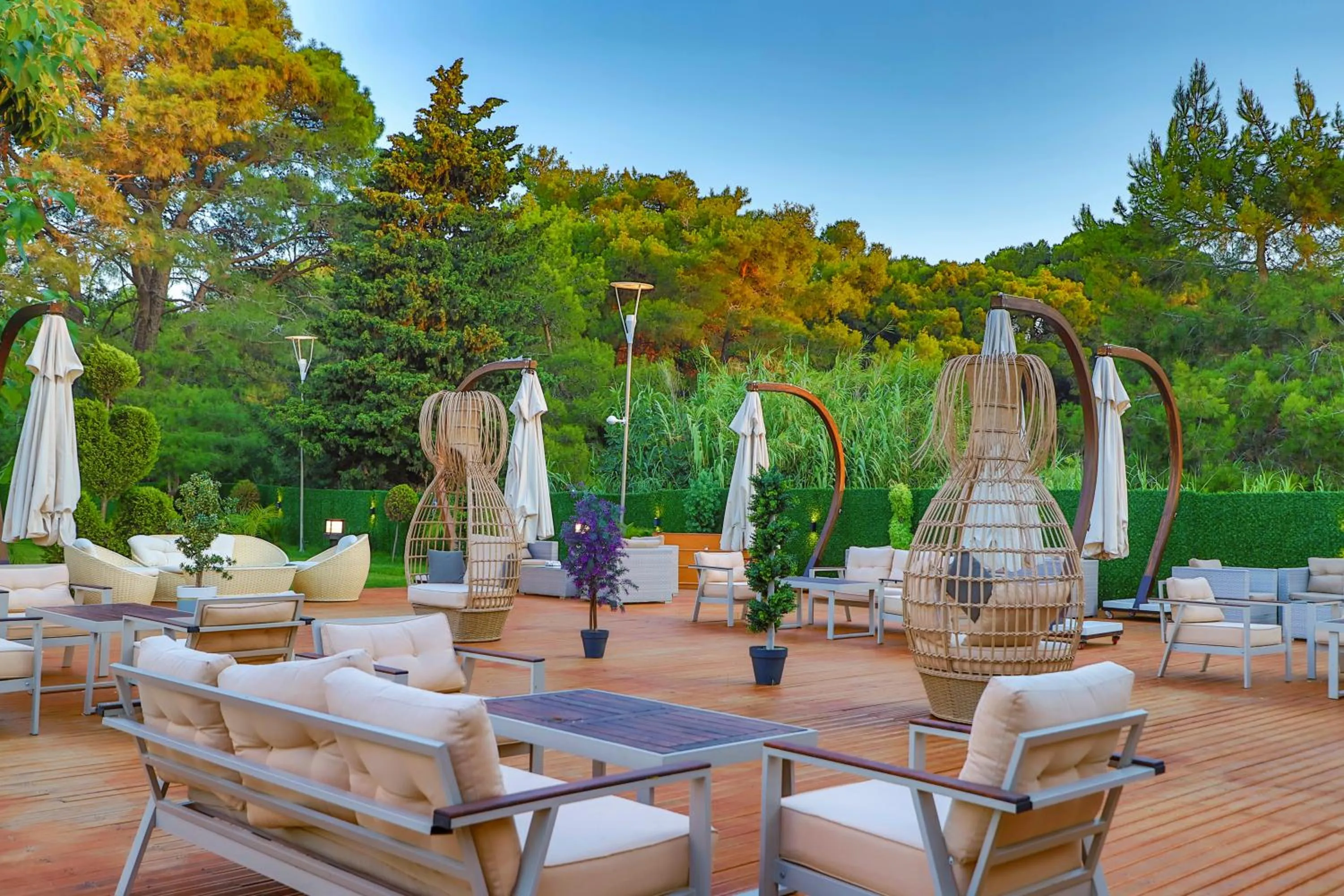 Garden in Lara Garden Hotel