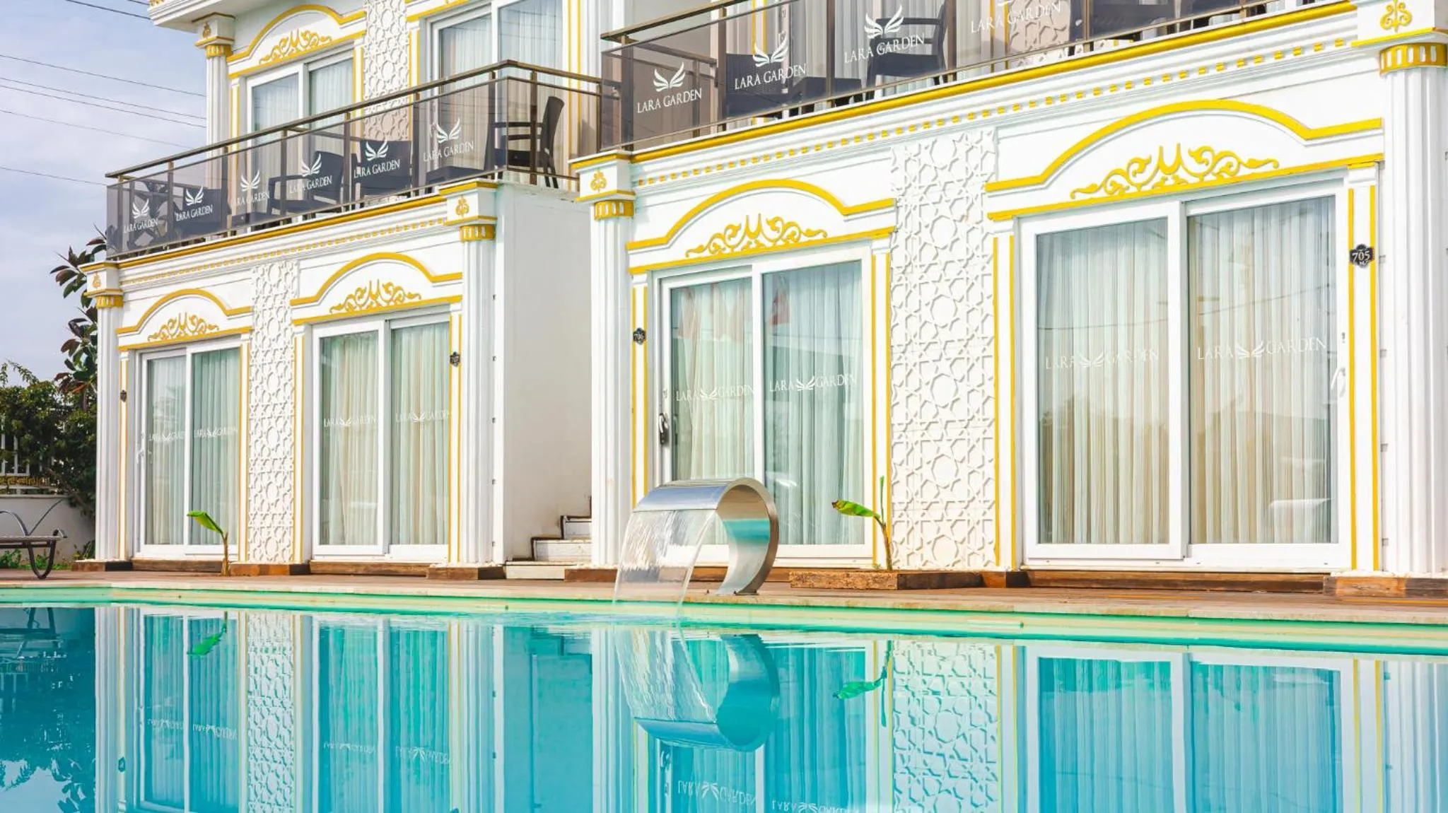 Property building in Lara Garden Hotel