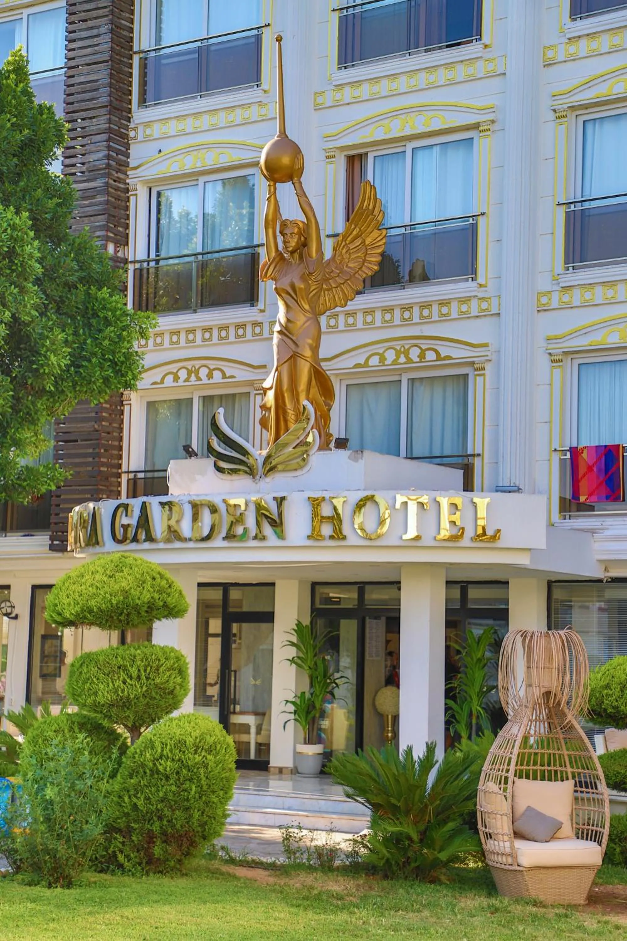 Property building in Lara Garden Hotel