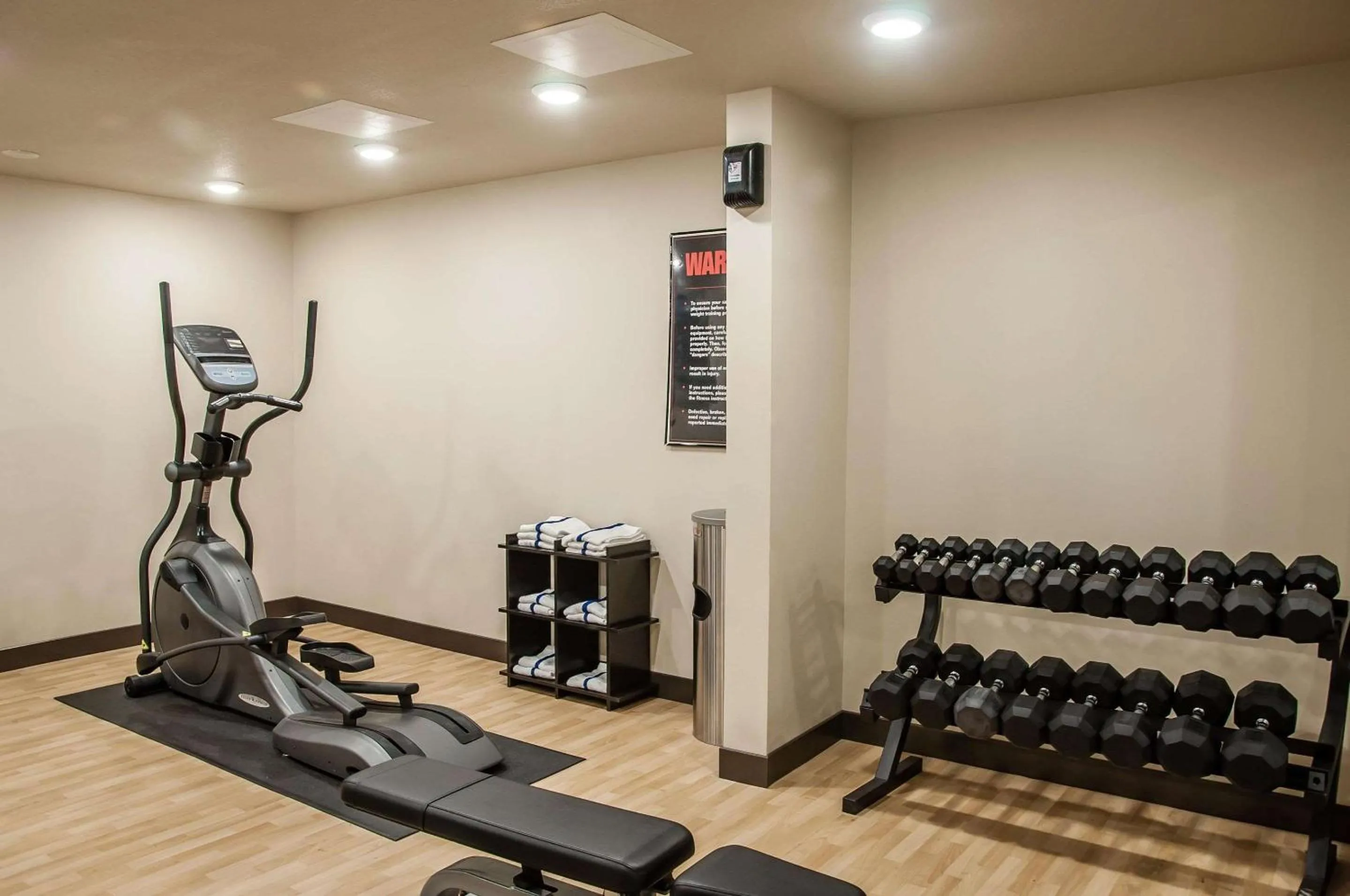 Fitness centre/facilities in Comfort Inn Dickinson