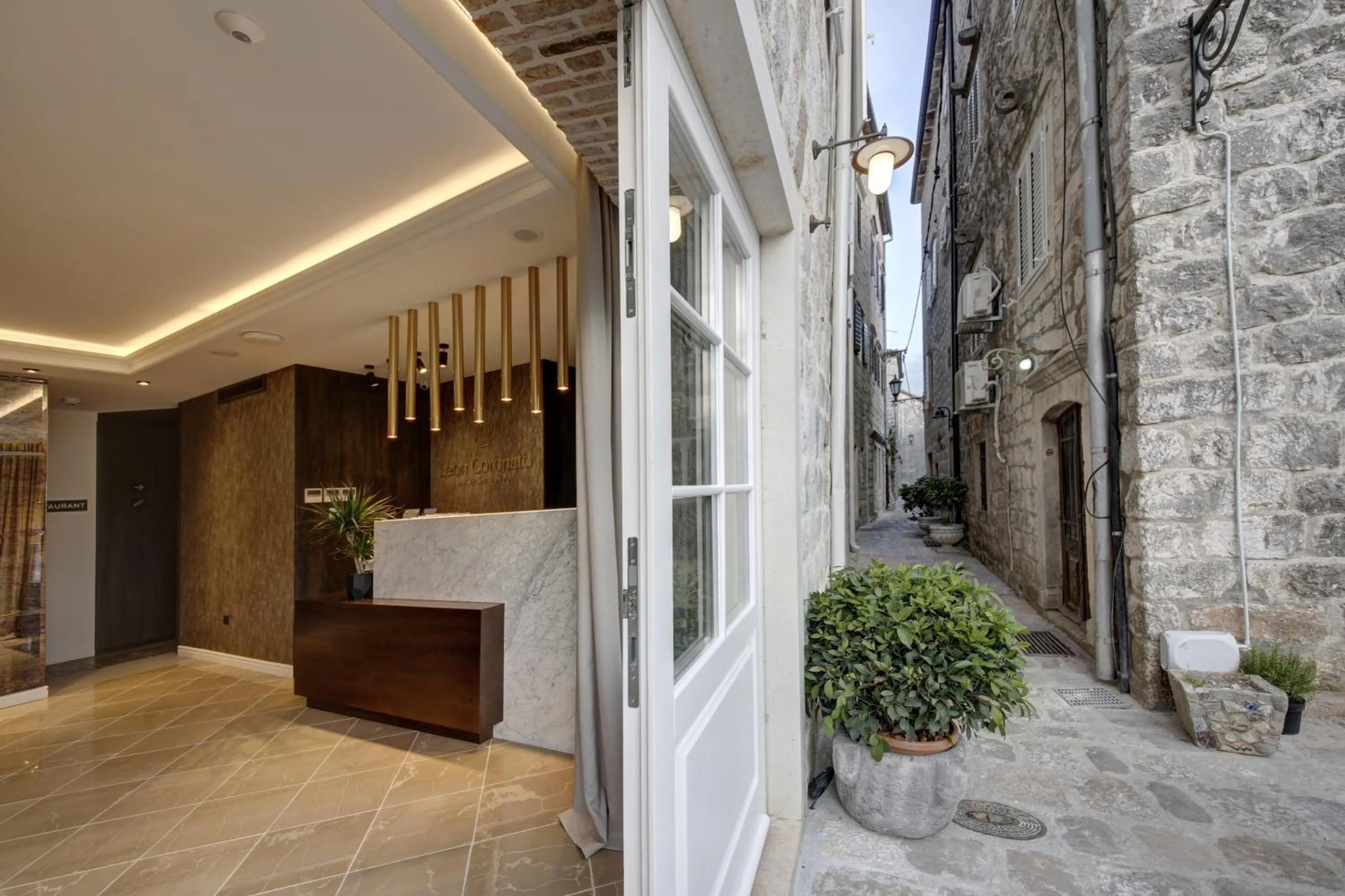 Property building in Heritage Hotel Leon Coronato