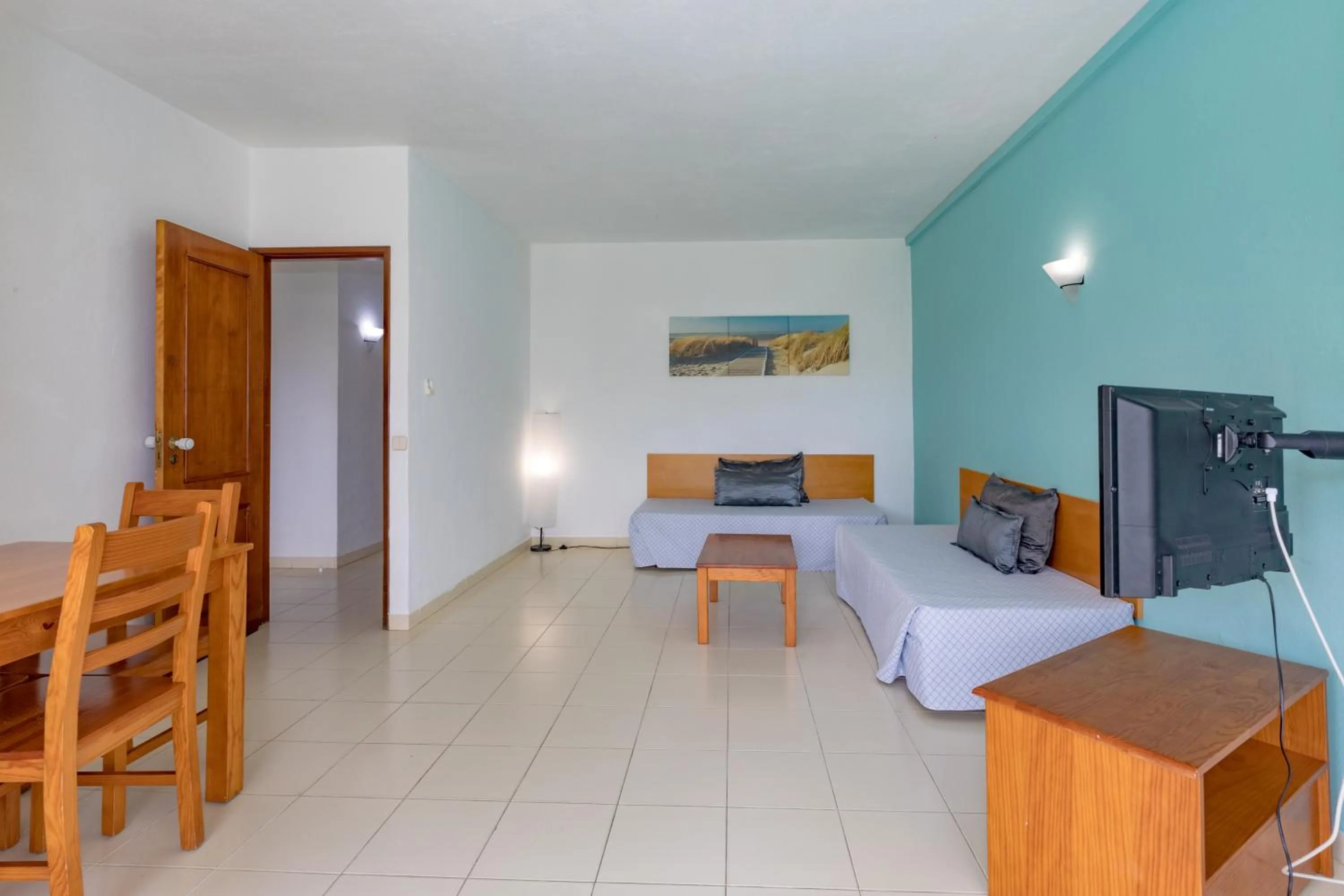 Seating area, Bed in Natura Algarve Club