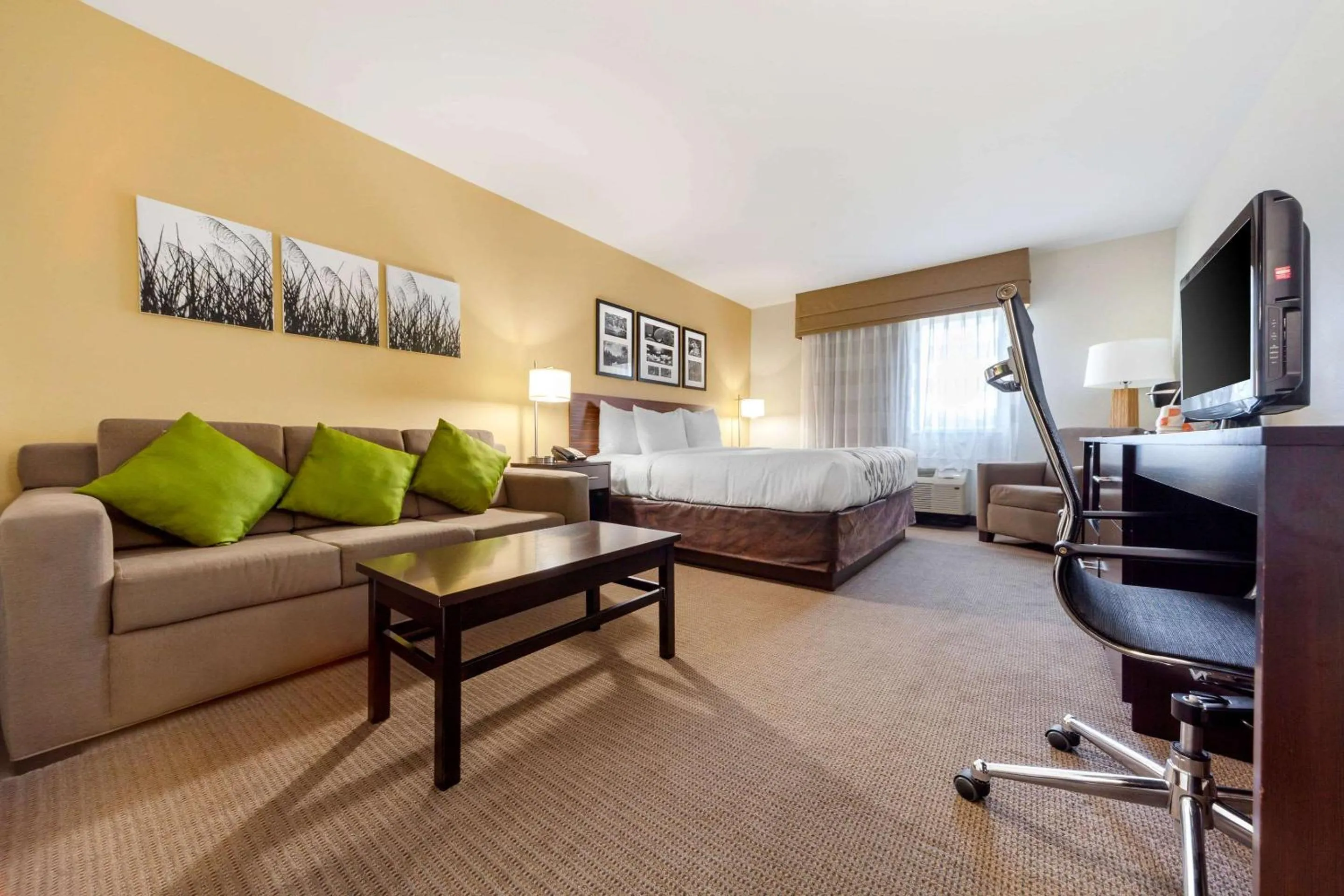 Bedroom, Bed in Sleep Inn & Suites Bismarck I-94