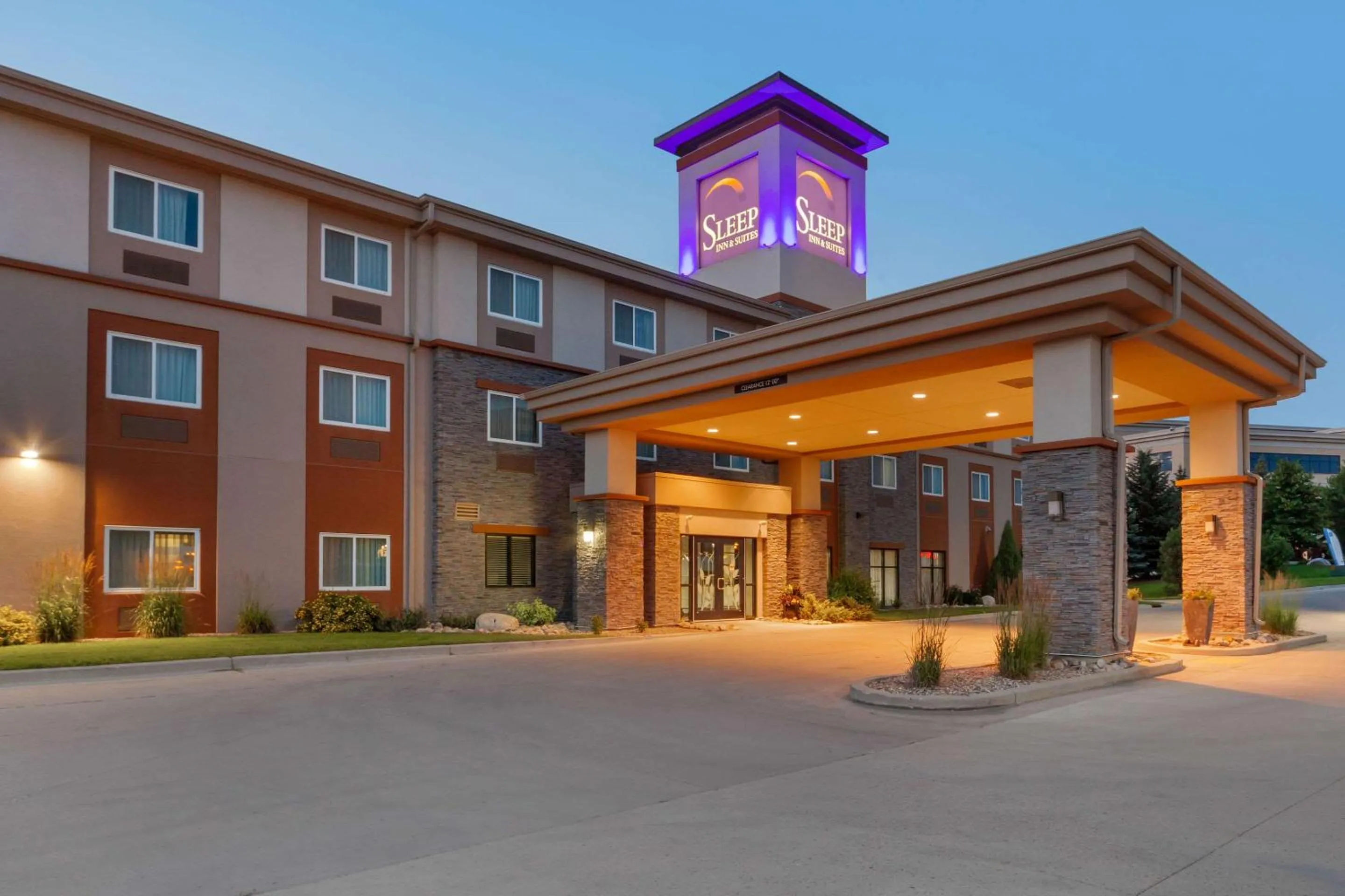 Property building in Sleep Inn & Suites Bismarck I-94