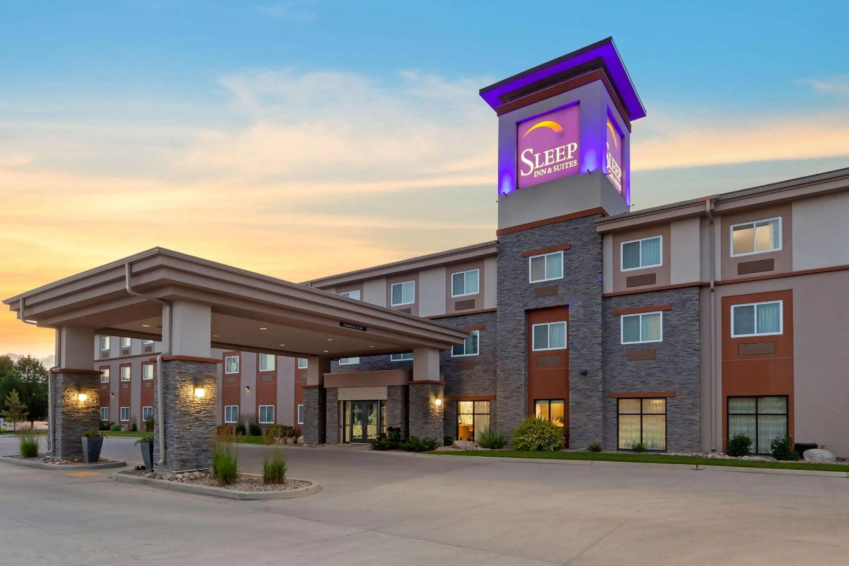 Property building in Sleep Inn & Suites Bismarck I-94