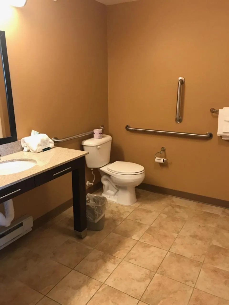 Bathroom in Quality Inn & Suites Minot North