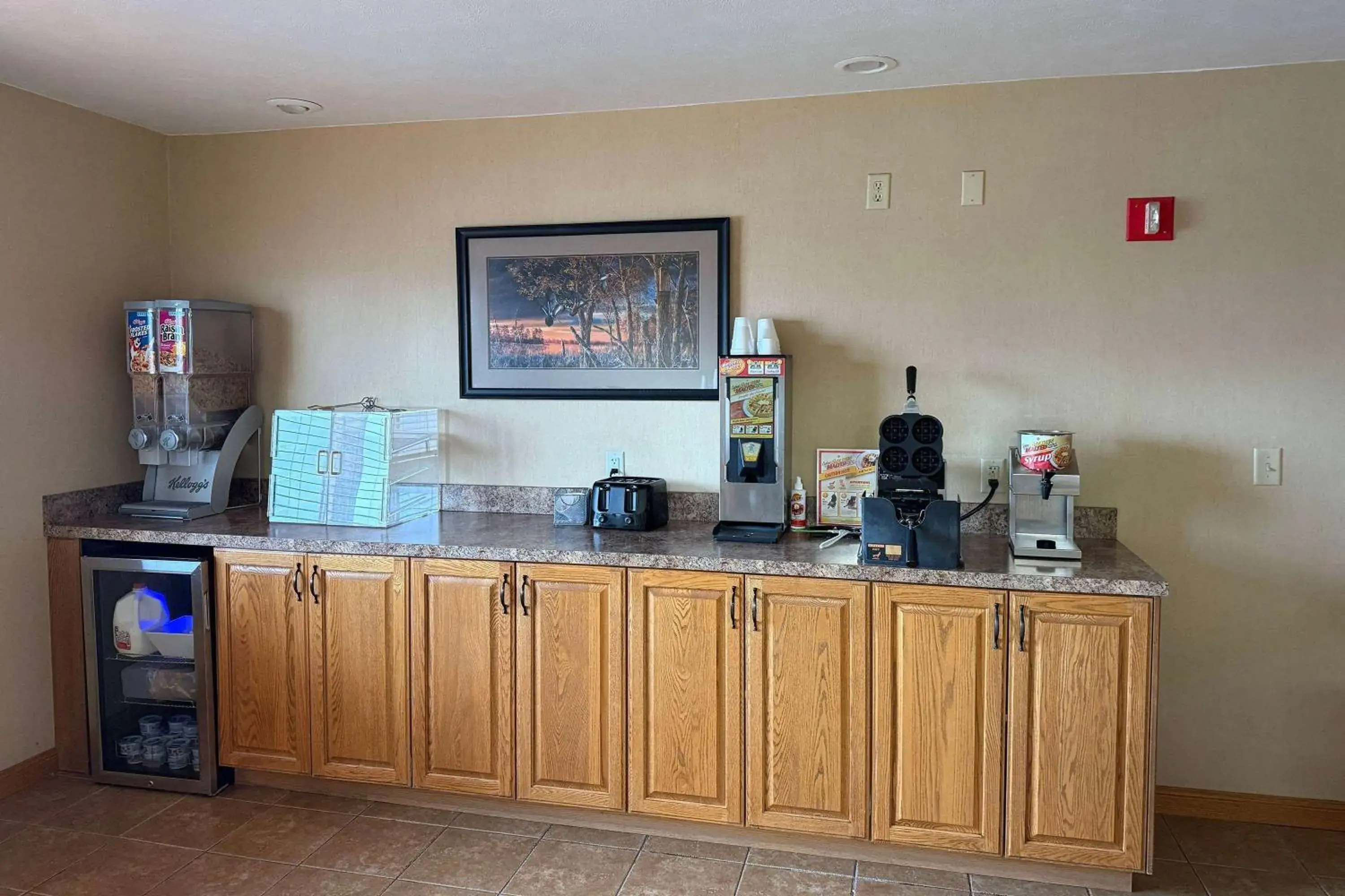 Breakfast in Rodeway Inn Breakfast in Rodeway Inn