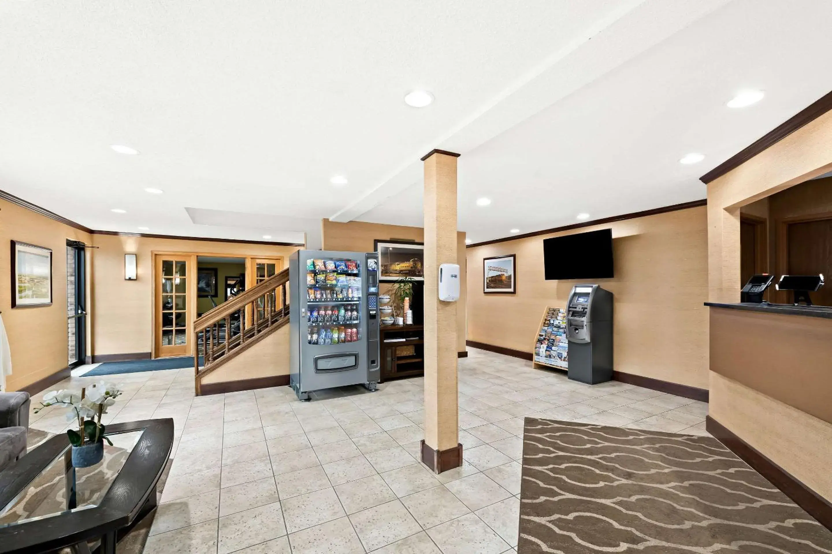 Lobby or reception in Quality Inn Lobby or reception in Quality Inn