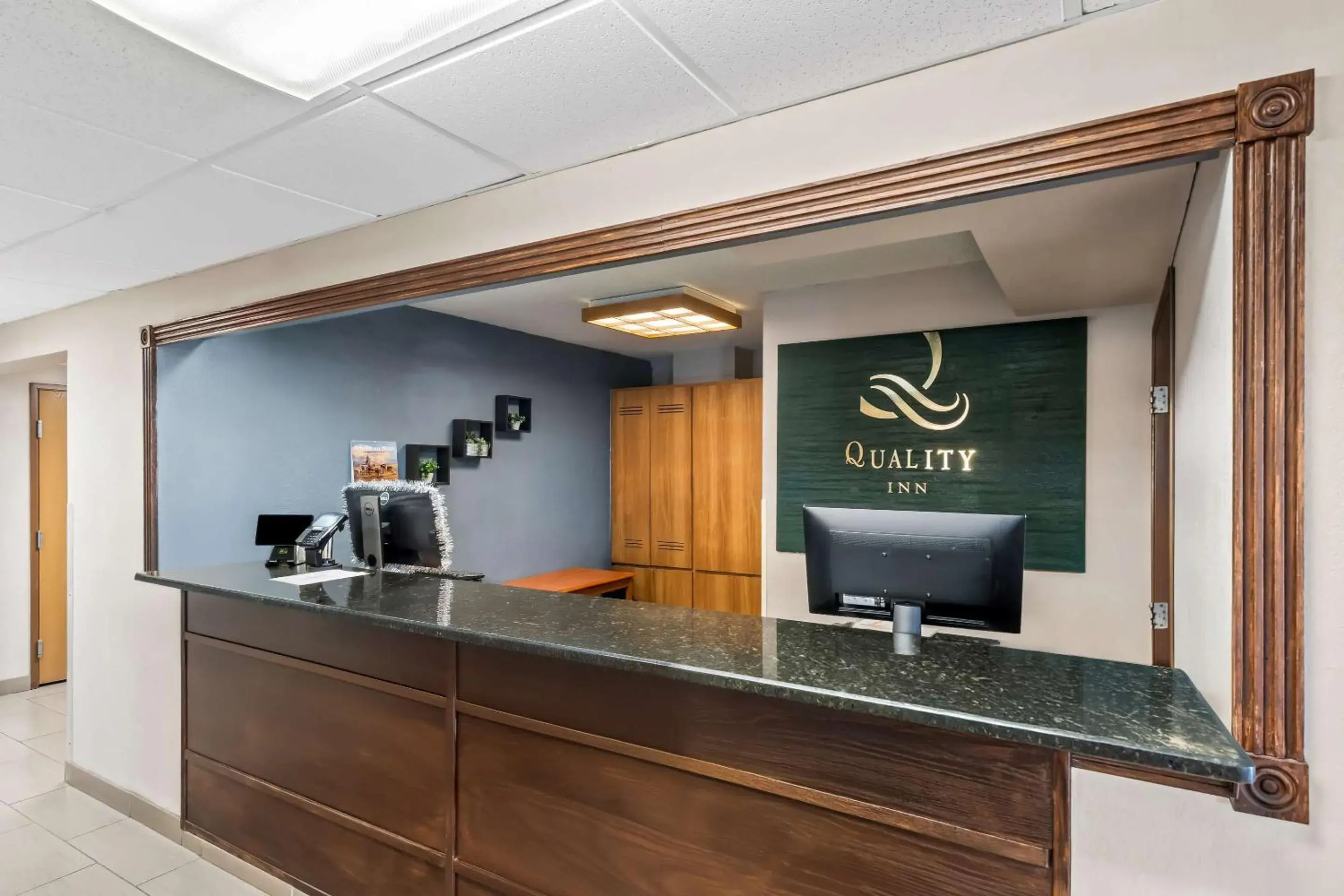 Lobby or reception in Quality Inn Sidney I-80 Lobby or reception in Quality Inn Sidney I-80
