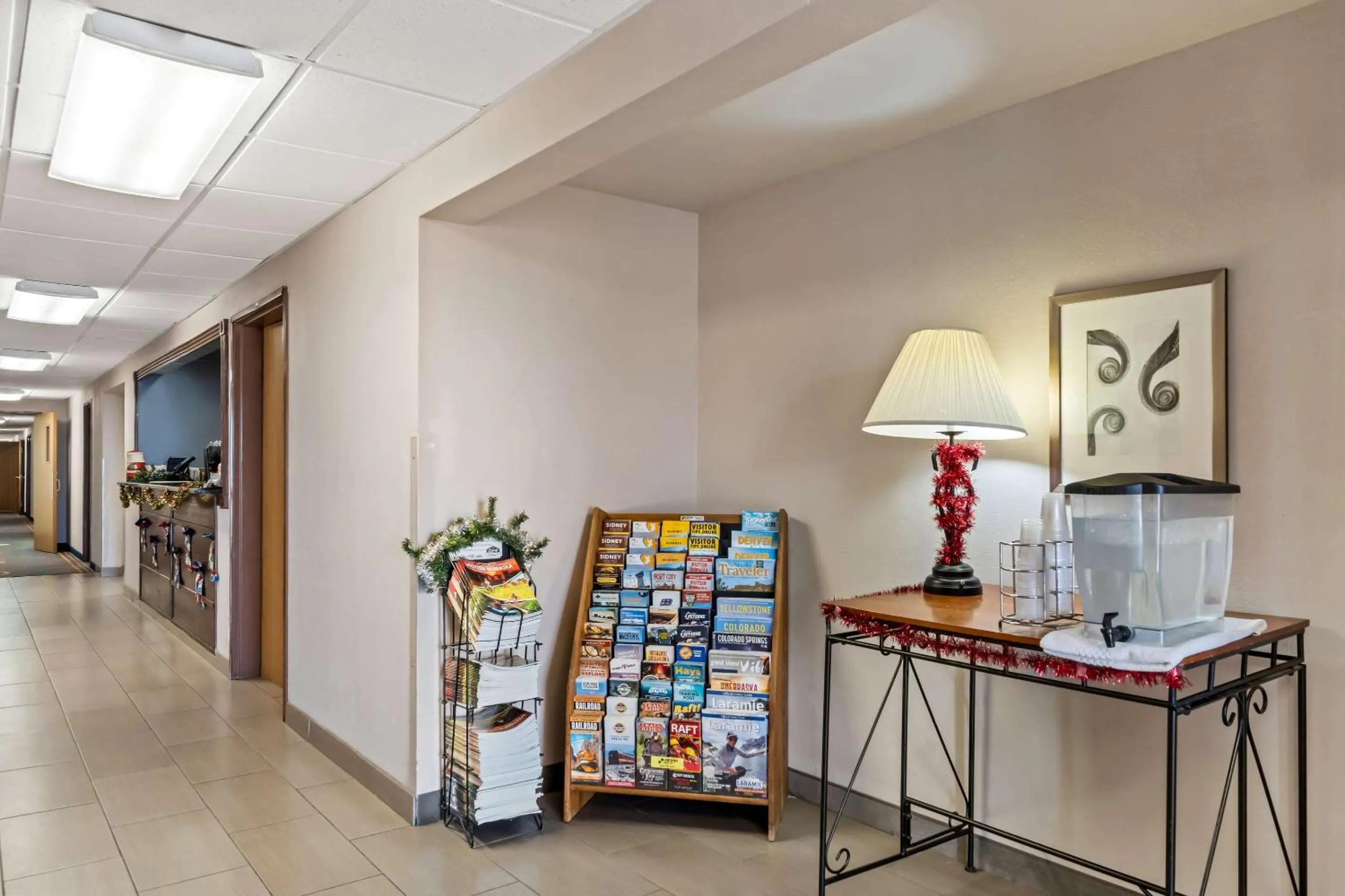 Lobby or reception in Quality Inn Sidney I-80