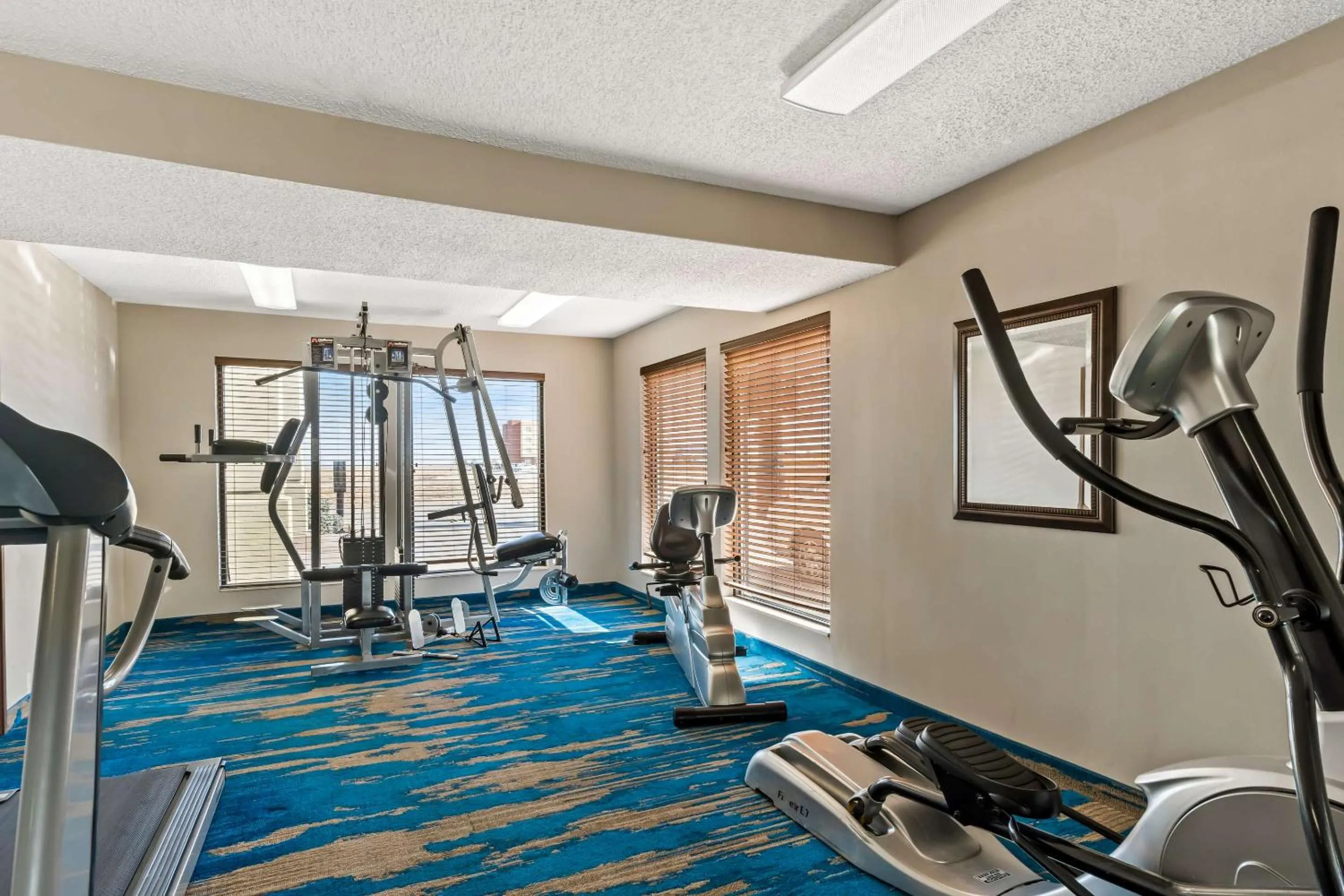 Fitness centre/facilities in Quality Inn Sidney I-80