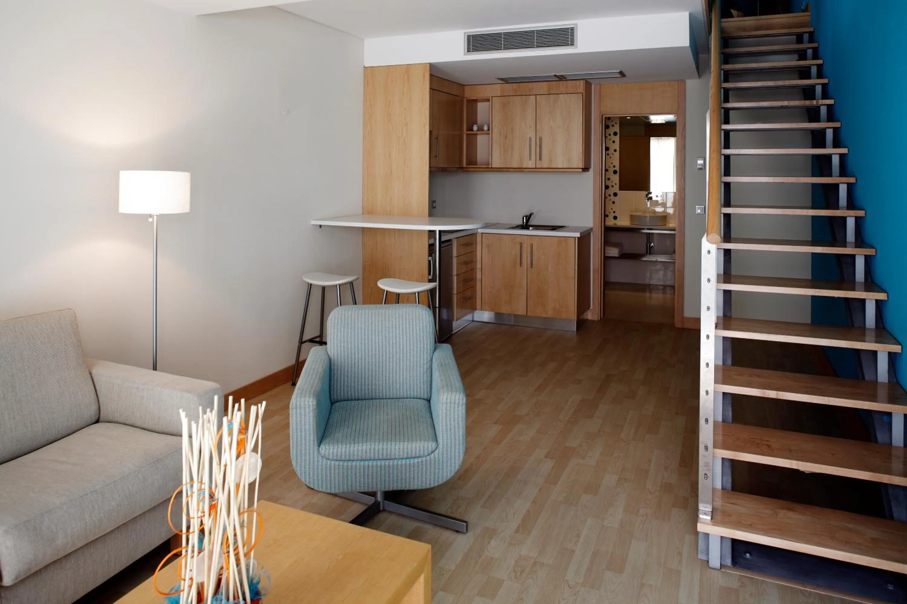 Living room in Hotel Praia