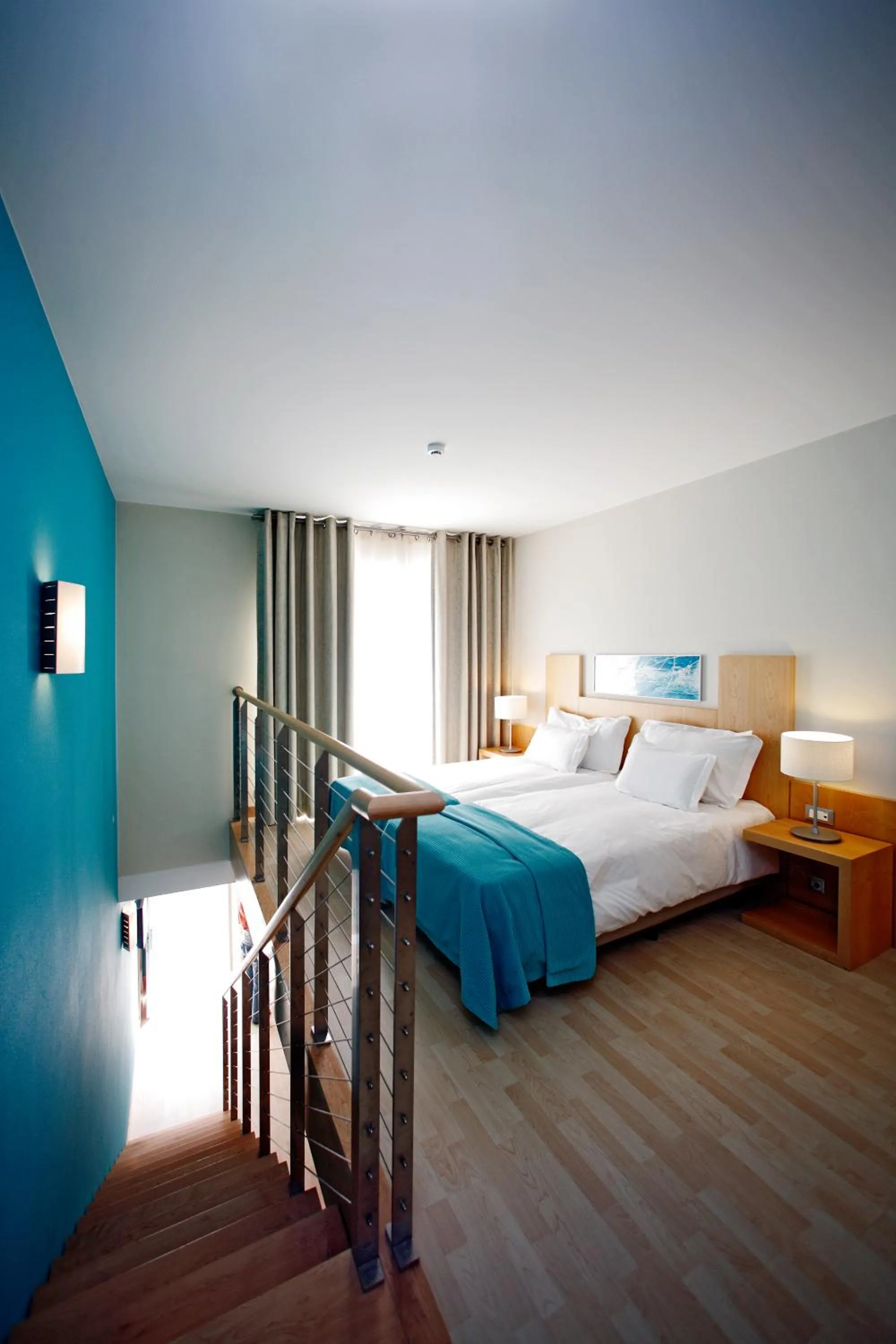 Day, Bed in Hotel Praia