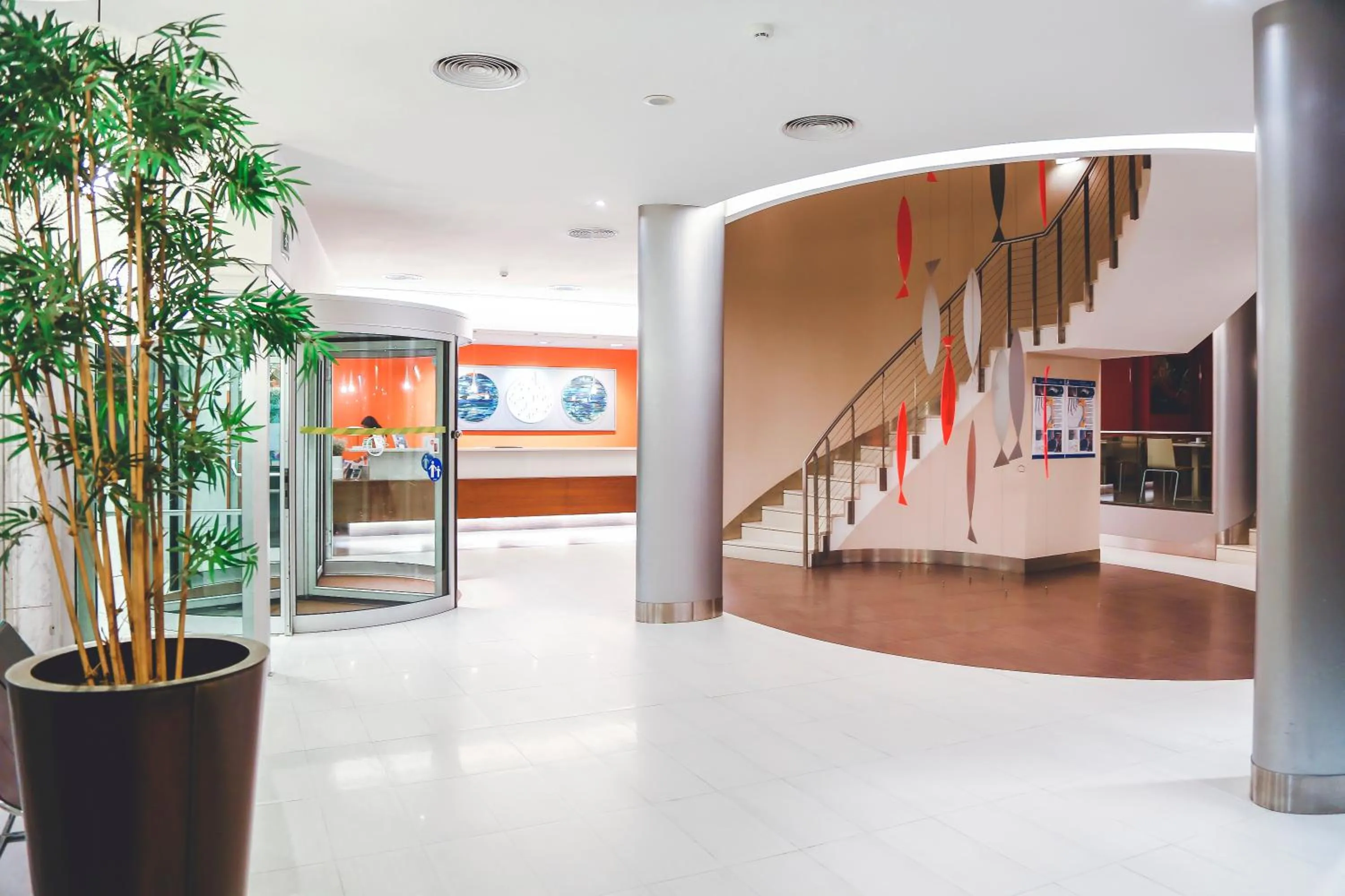 Lobby or reception in Hotel Praia