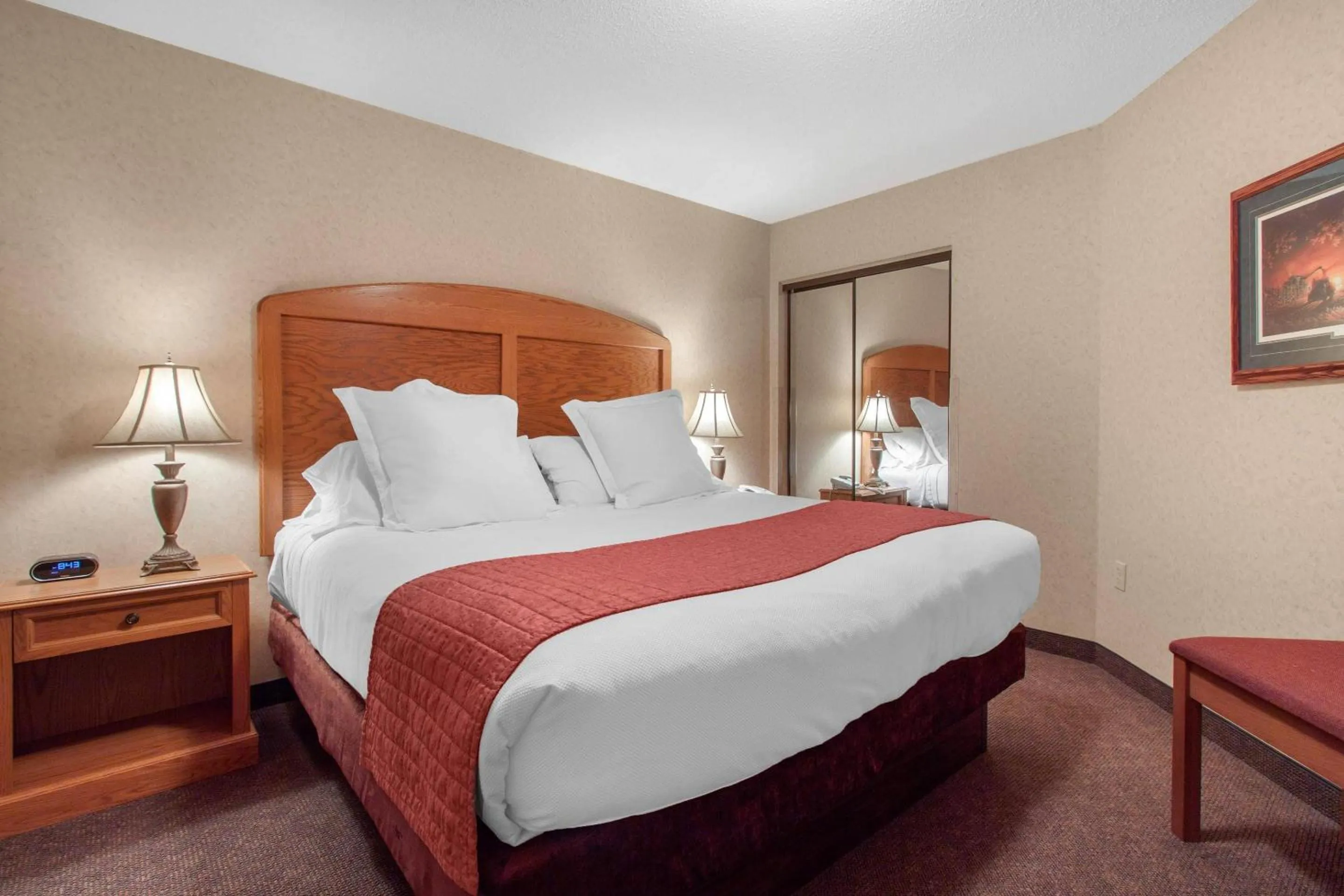 King Suite with Sofa Bed - Non-Smoking in Norfolk Lodge & Suites, an Ascend Collection Hotel